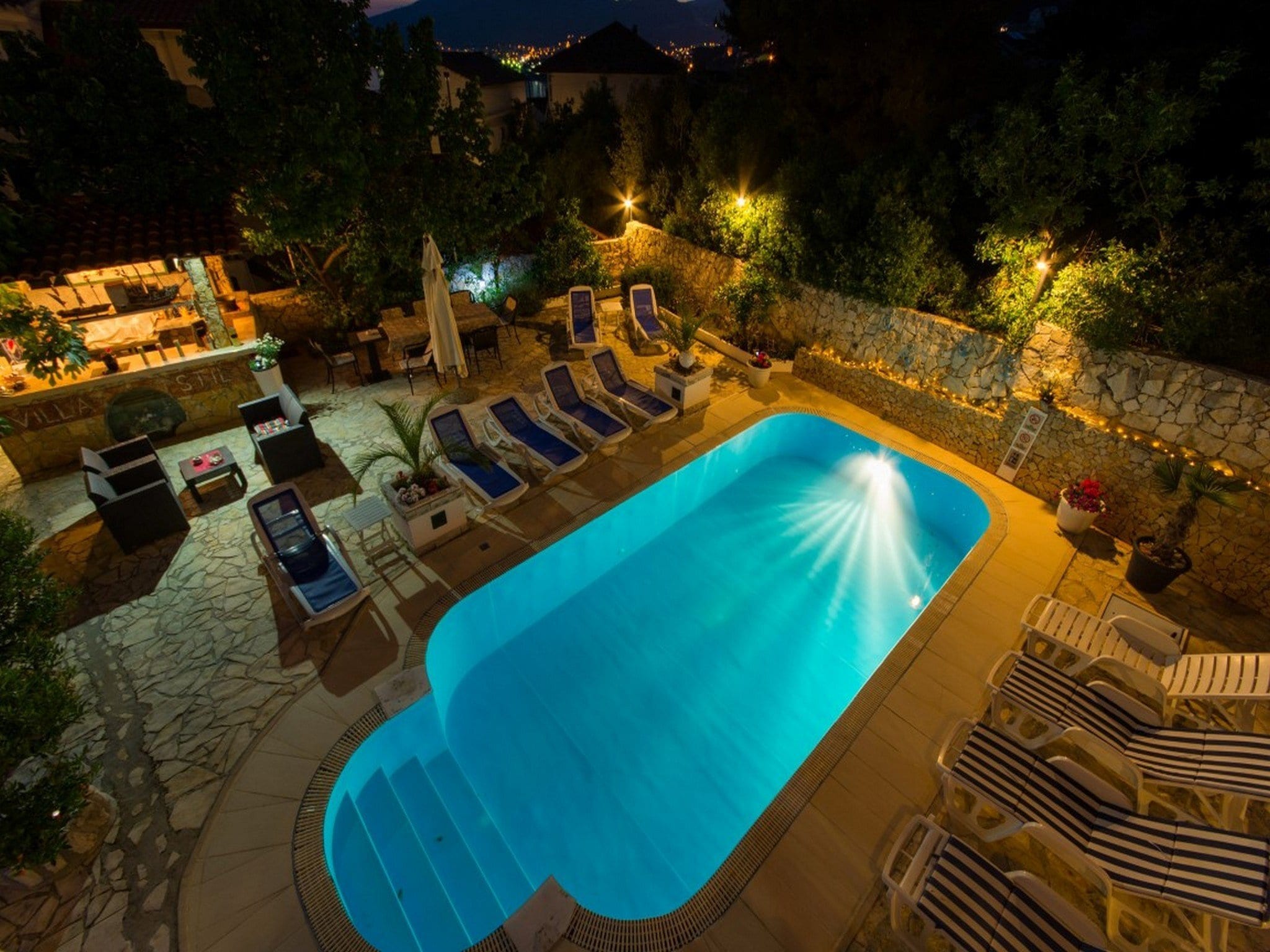 Apartmá Villa Stil - Studio Apartment with Balcony and Sea