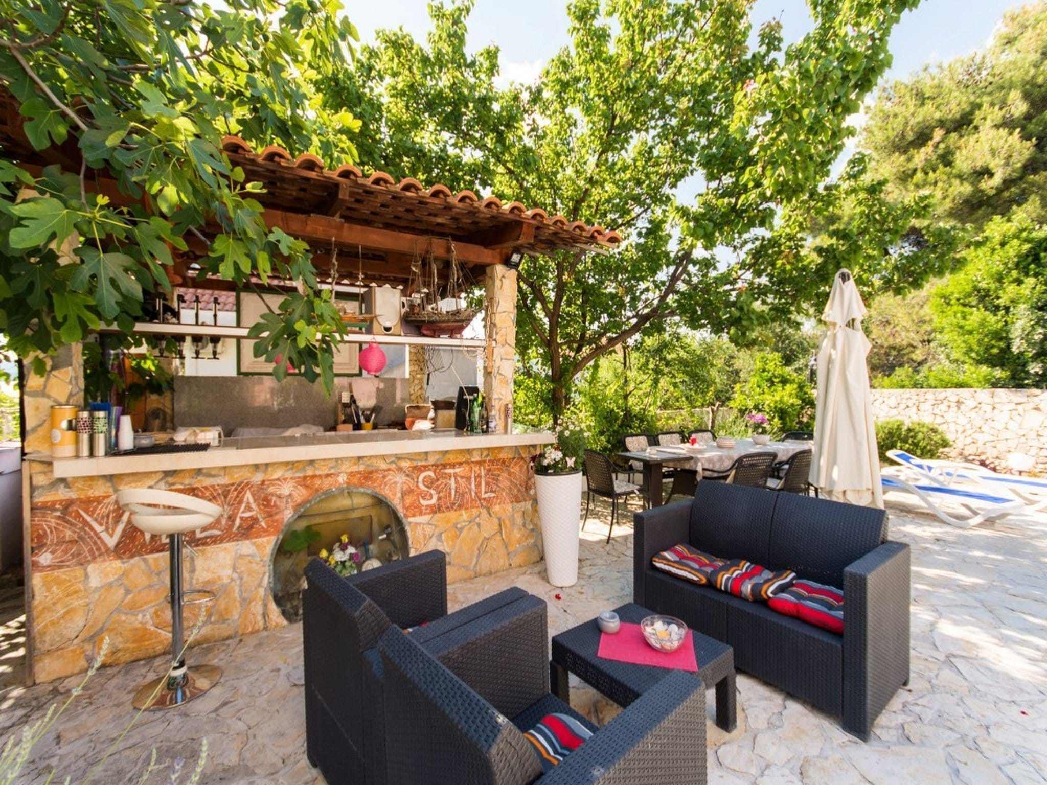 Apartmá Villa Stil - Studio Apartment with Balcony and Sea