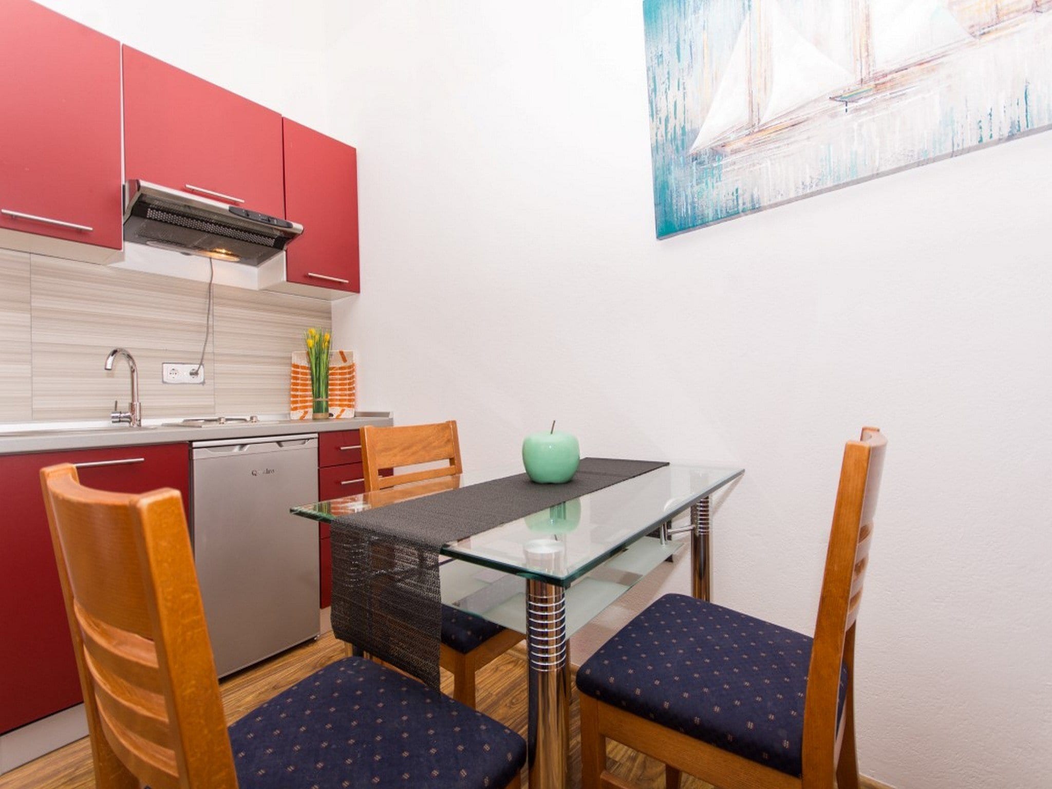 Apartmá Villa Stil - Studio Apartment with Balcony and Sea