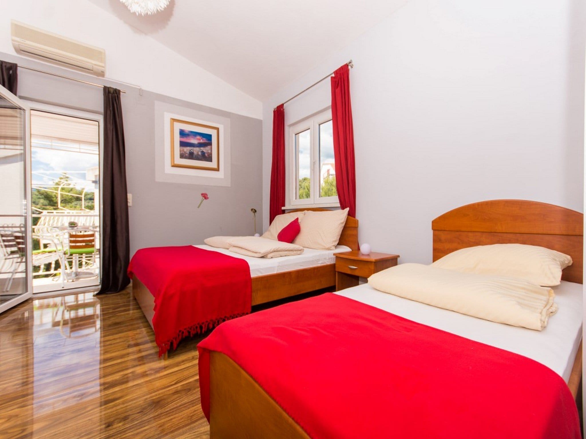 Apartmá Villa Stil - Studio Apartment with Balcony and Sea