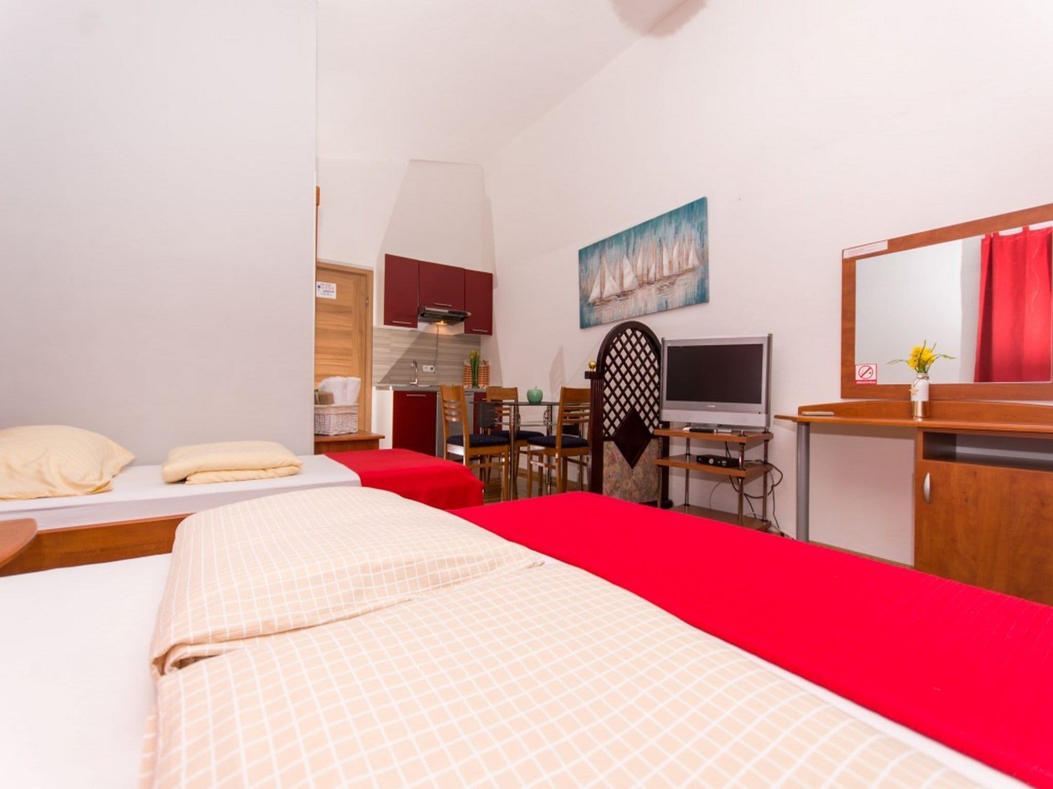 Apartmá Villa Stil - Studio Apartment with Balcony and Sea