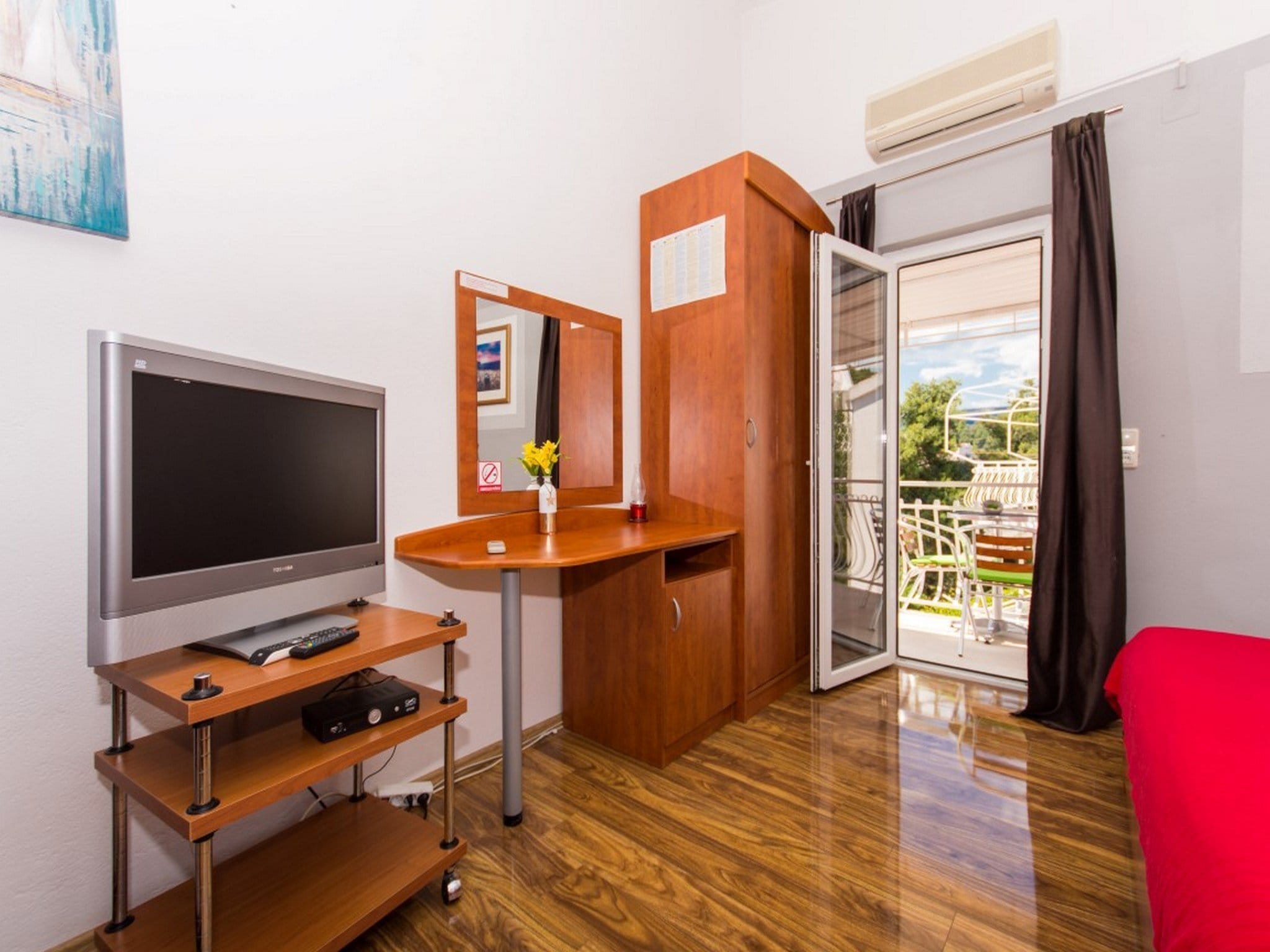 Apartmá Villa Stil - Studio Apartment with Balcony and Sea