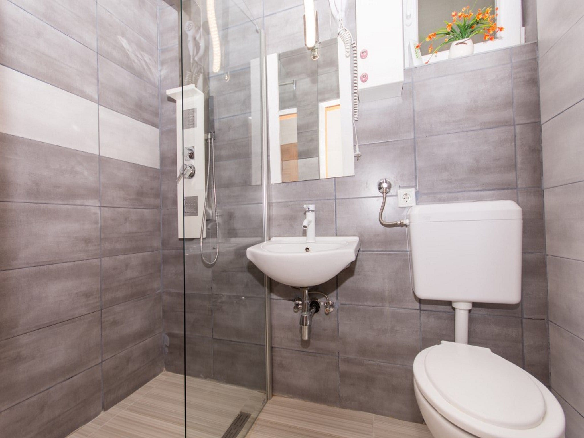 Apartmá Villa Stil - Studio Apartment with Balcony and Sea