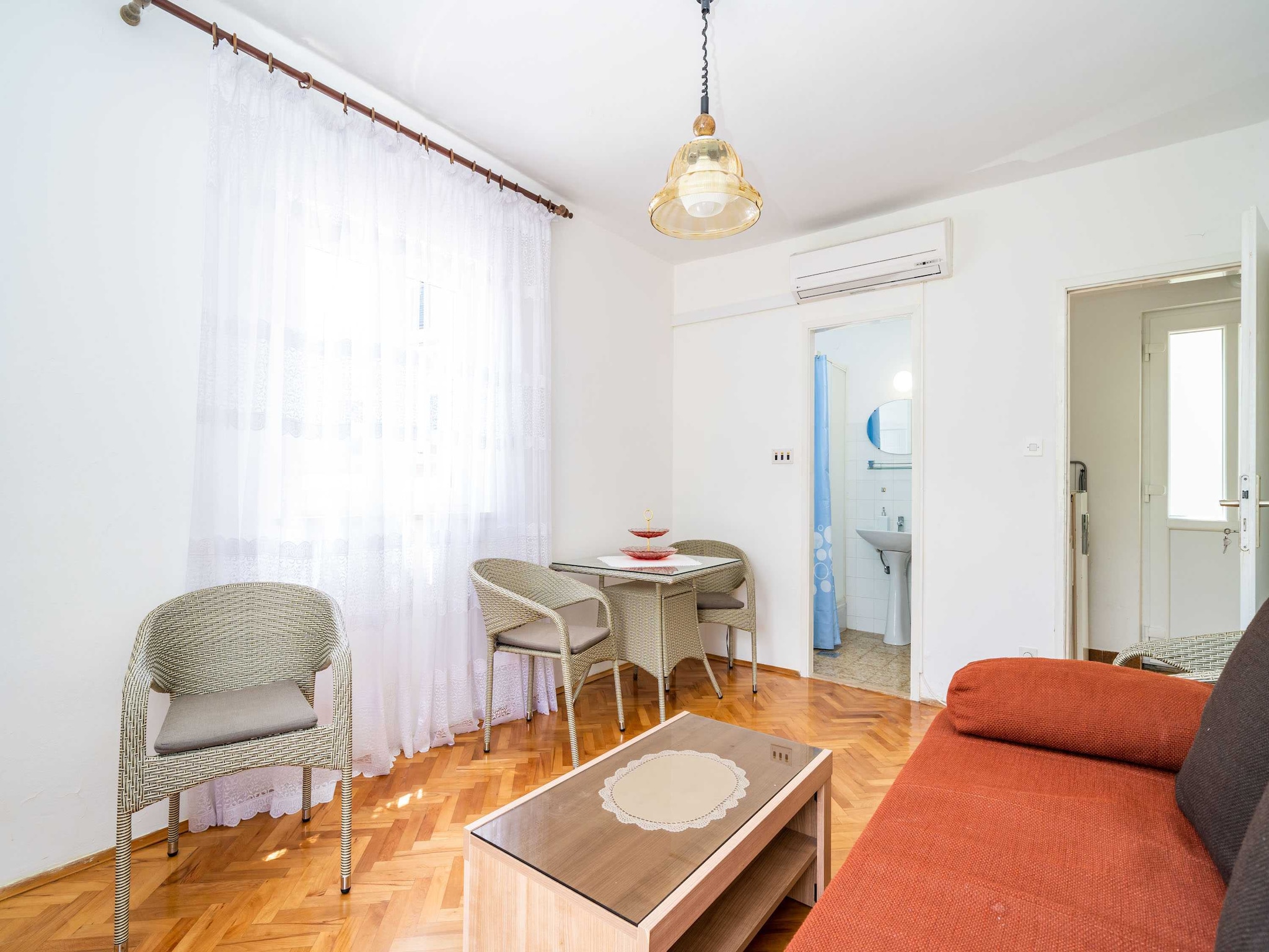 Apartmá Apartments Zarac - One Bedroom Apartment with Balc