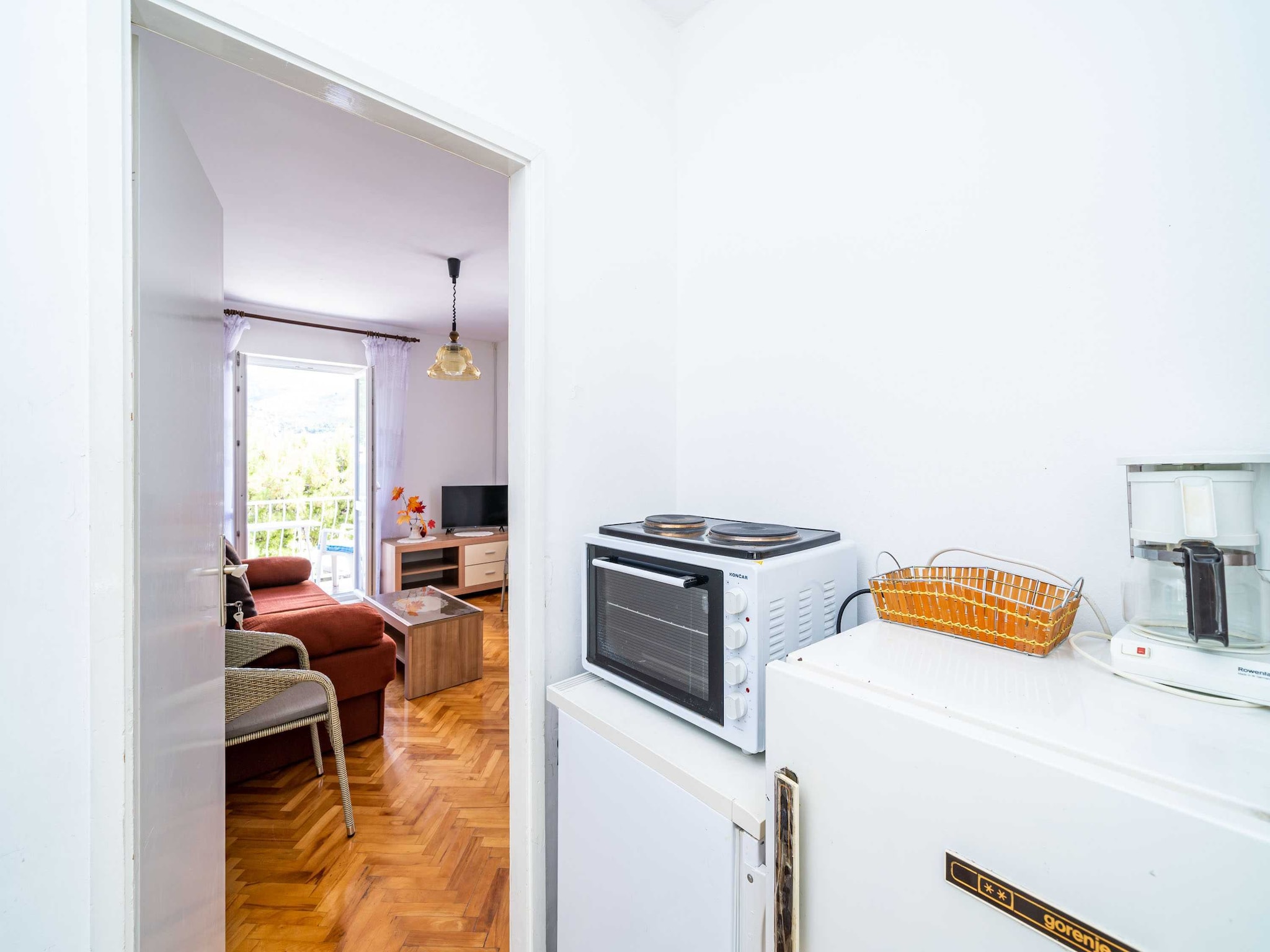 Apartmá Apartments Zarac - One Bedroom Apartment with Balc