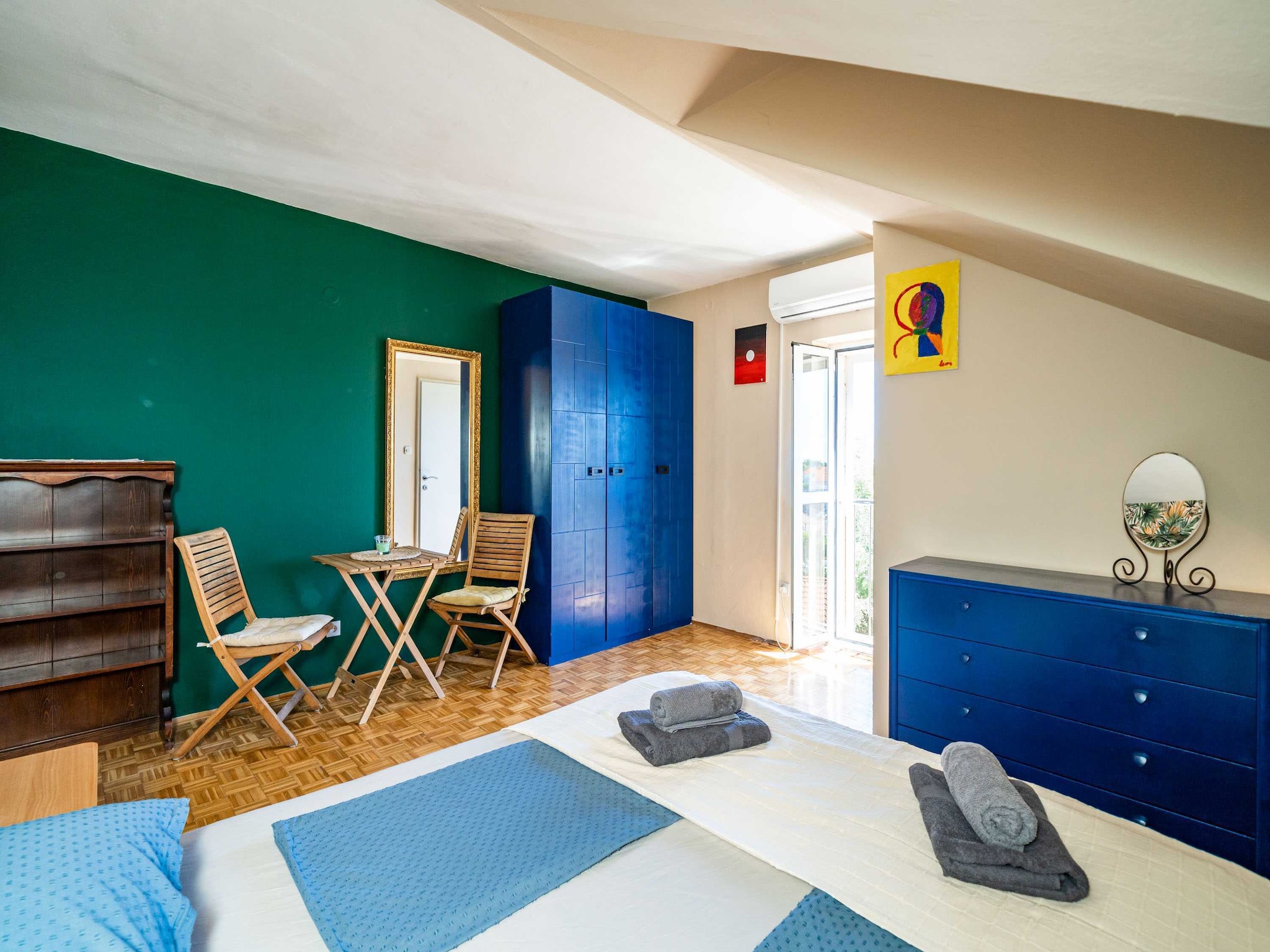 Apartmá Rooms Nina - Double room with Sea View and shared