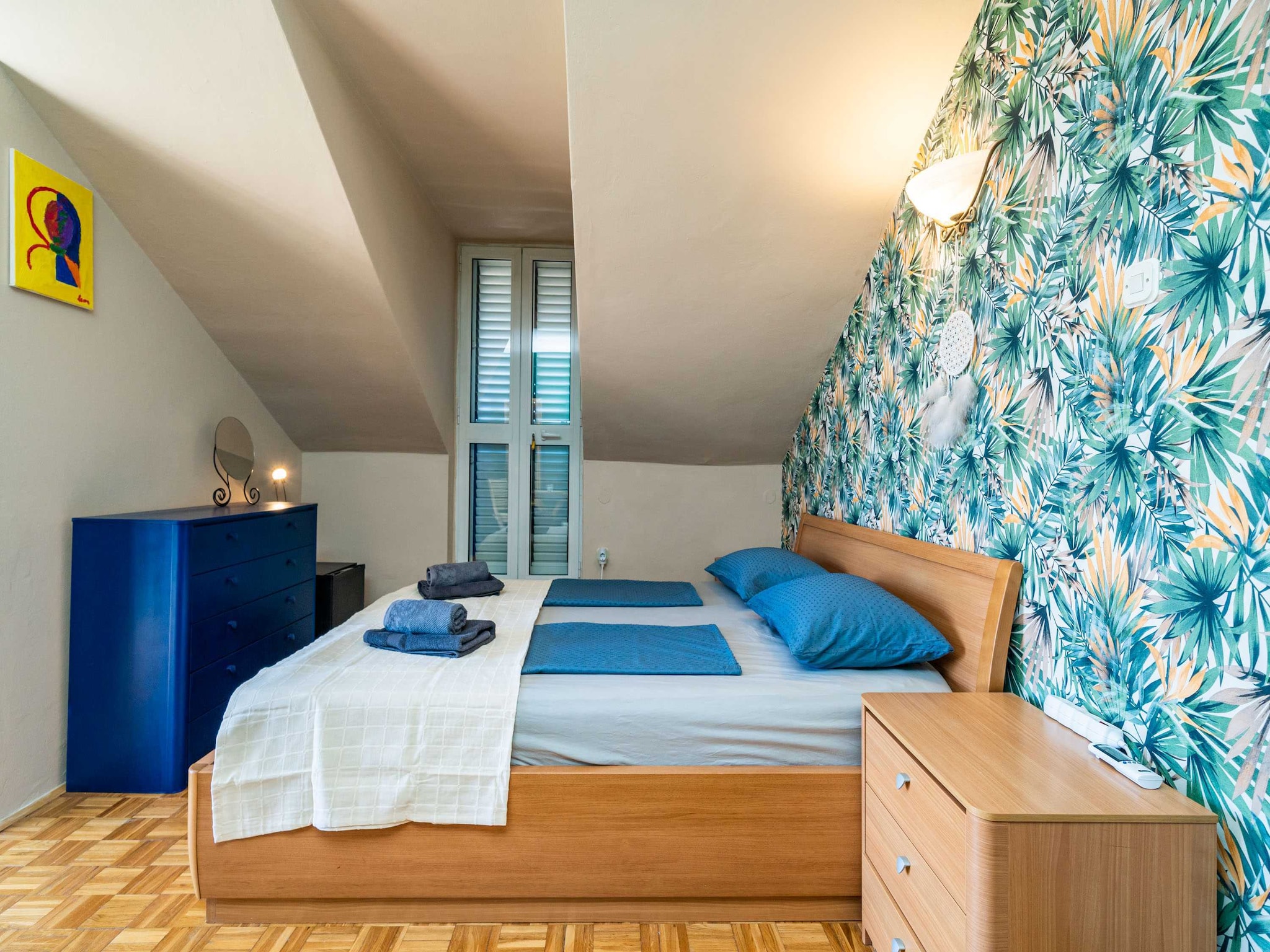 Apartmá Rooms Nina - Double room with Sea View and shared