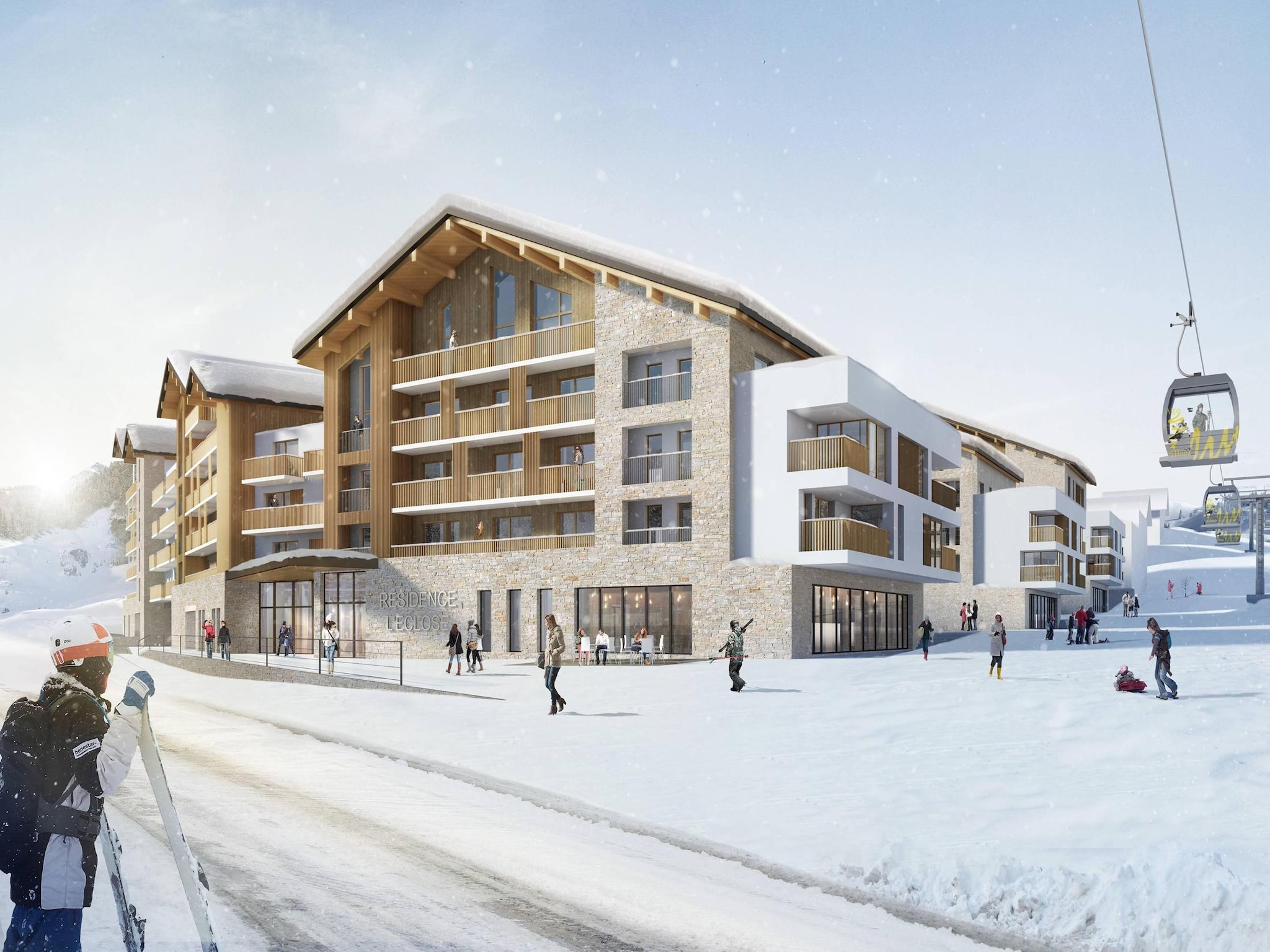 Ferienwohnung Résidence l'Éclose 7