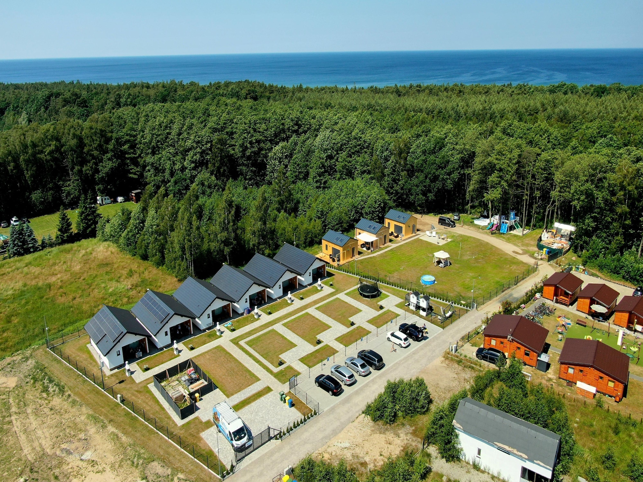   Domki letniskowe dla 5 osób Wicie