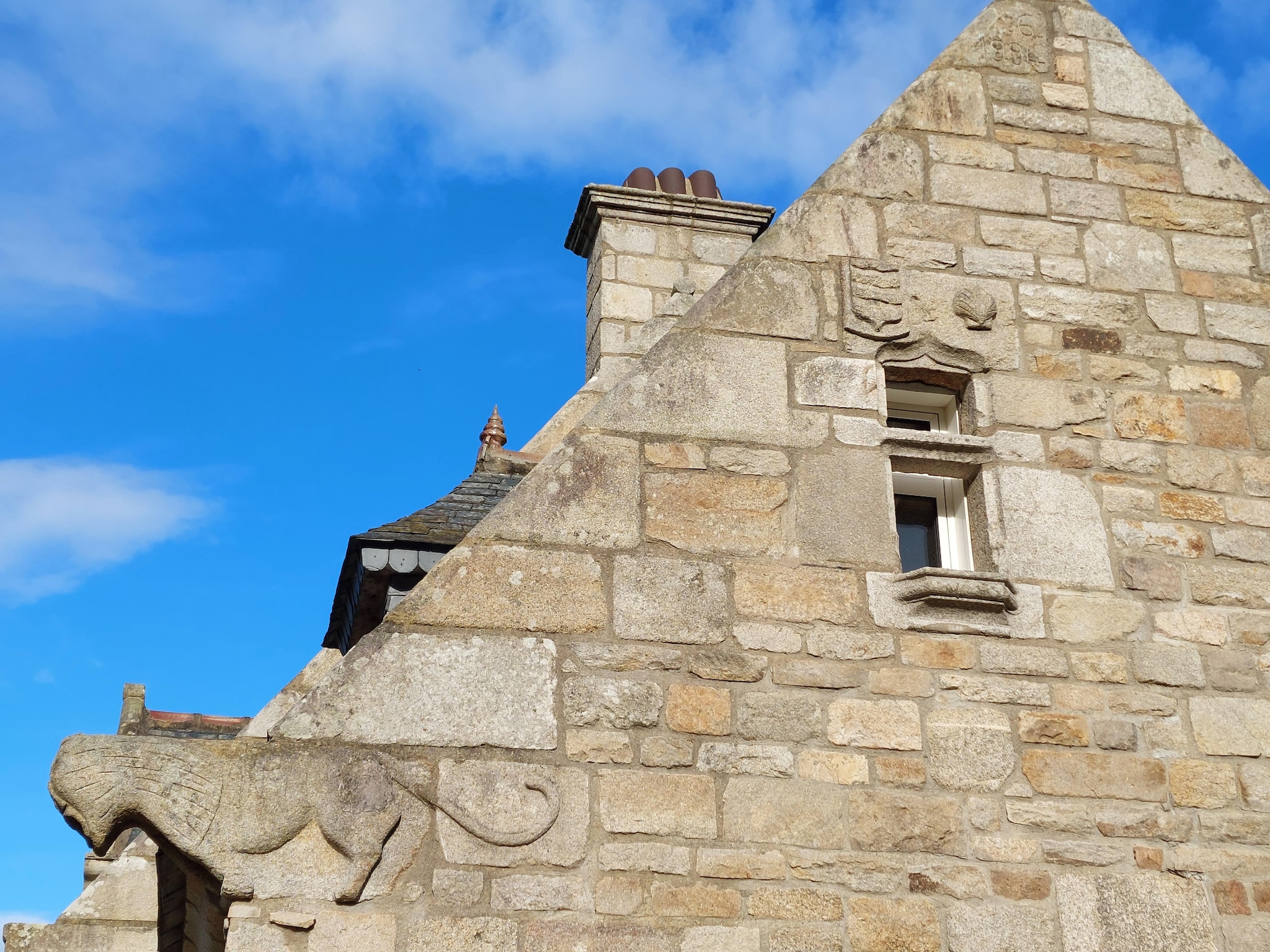   Granitsteinhaus in St Pol-de-Léon