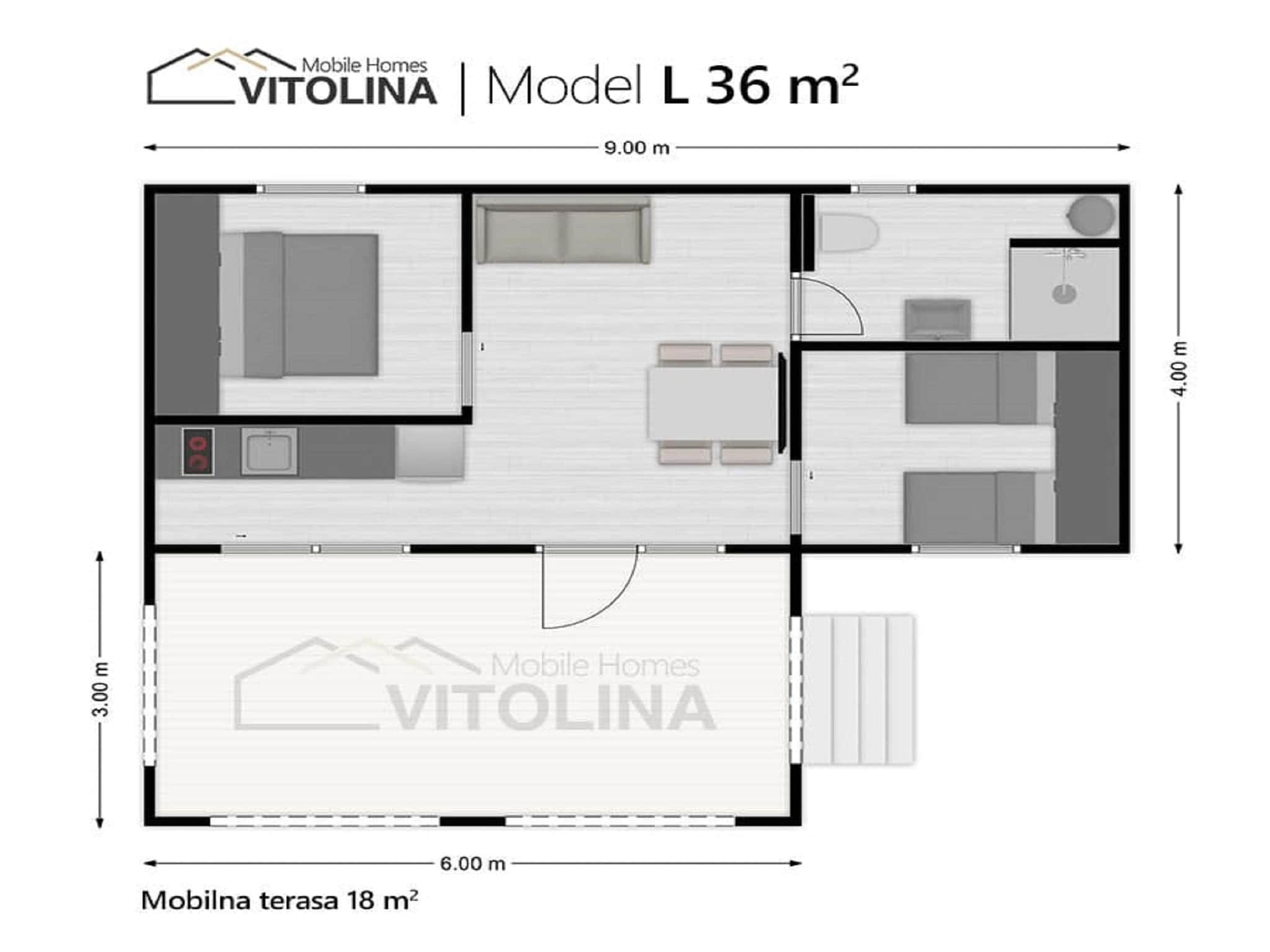 Mieszkanie Mobile Home Fjaka