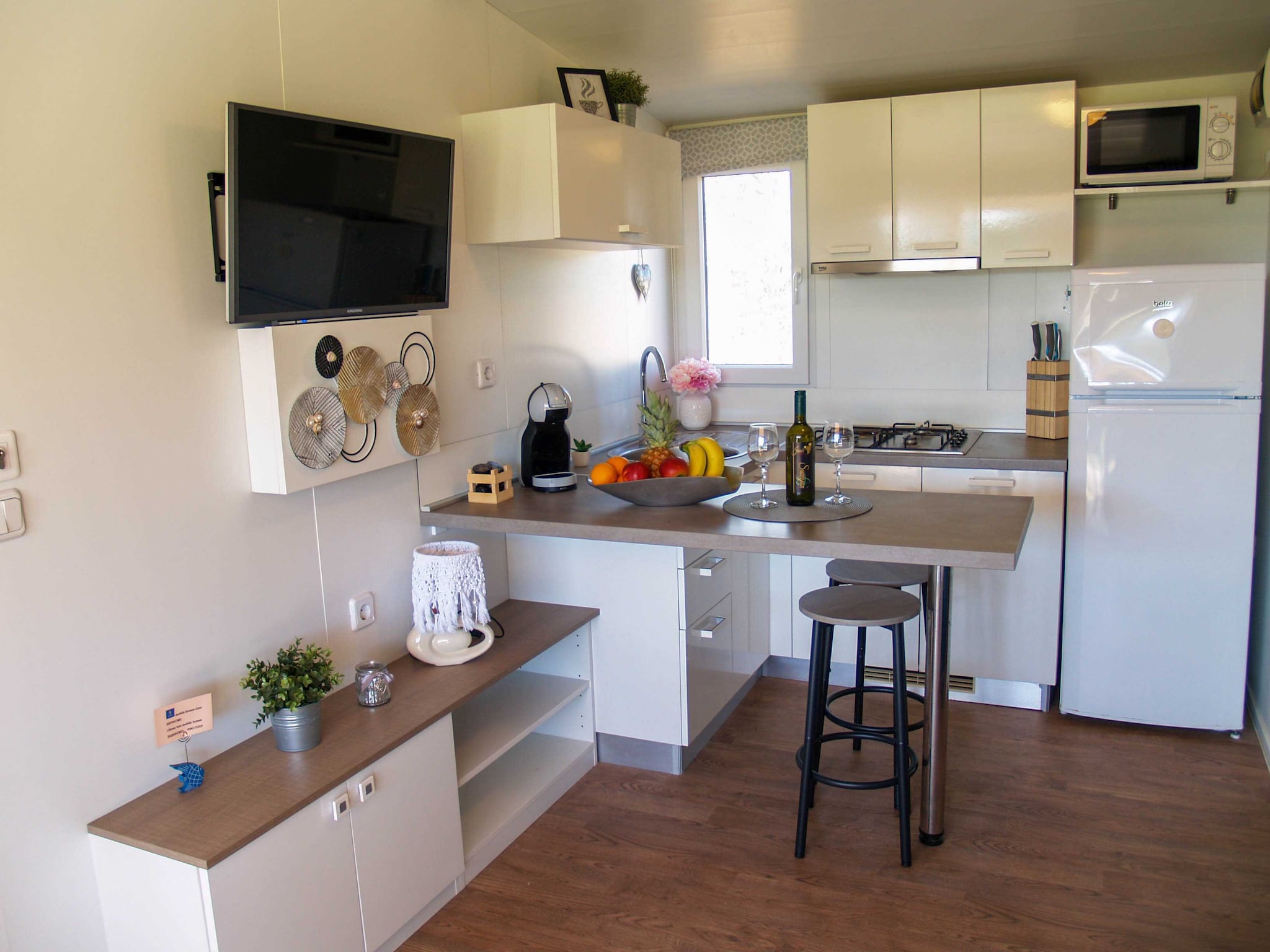Apartmá Olive Tree Neo & Lino - Two Bedroom Mobile Home wi