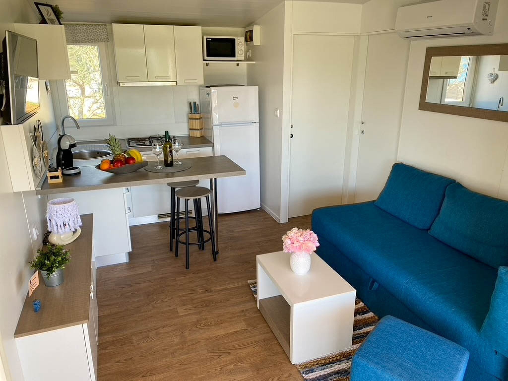 Apartmá Olive Tree Neo & Lino - Two Bedroom Mobile Home wi
