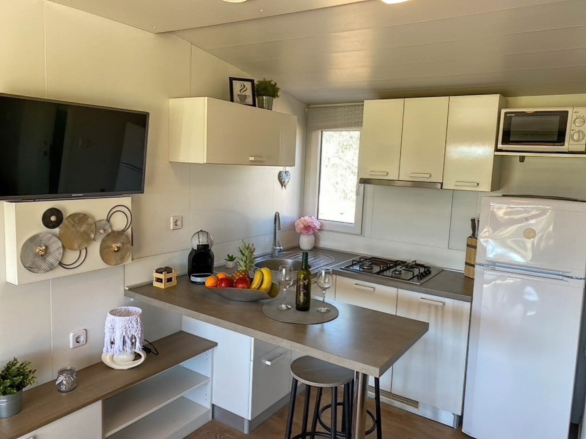 Apartmá Olive Tree Neo & Lino - Two Bedroom Mobile Home wi
