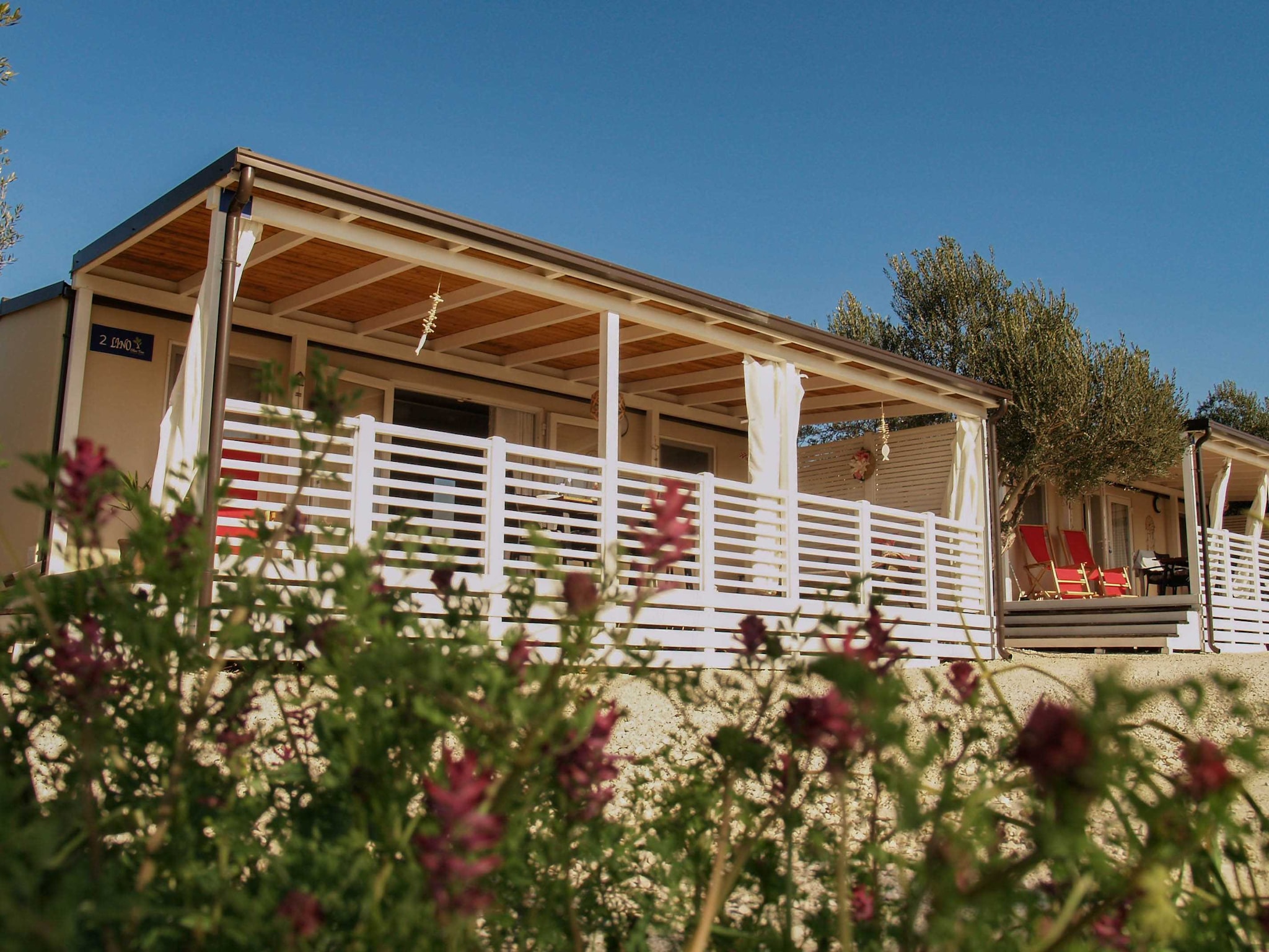 Apartmá Olive Tree Neo & Lino - Two Bedroom Mobile Home wi
