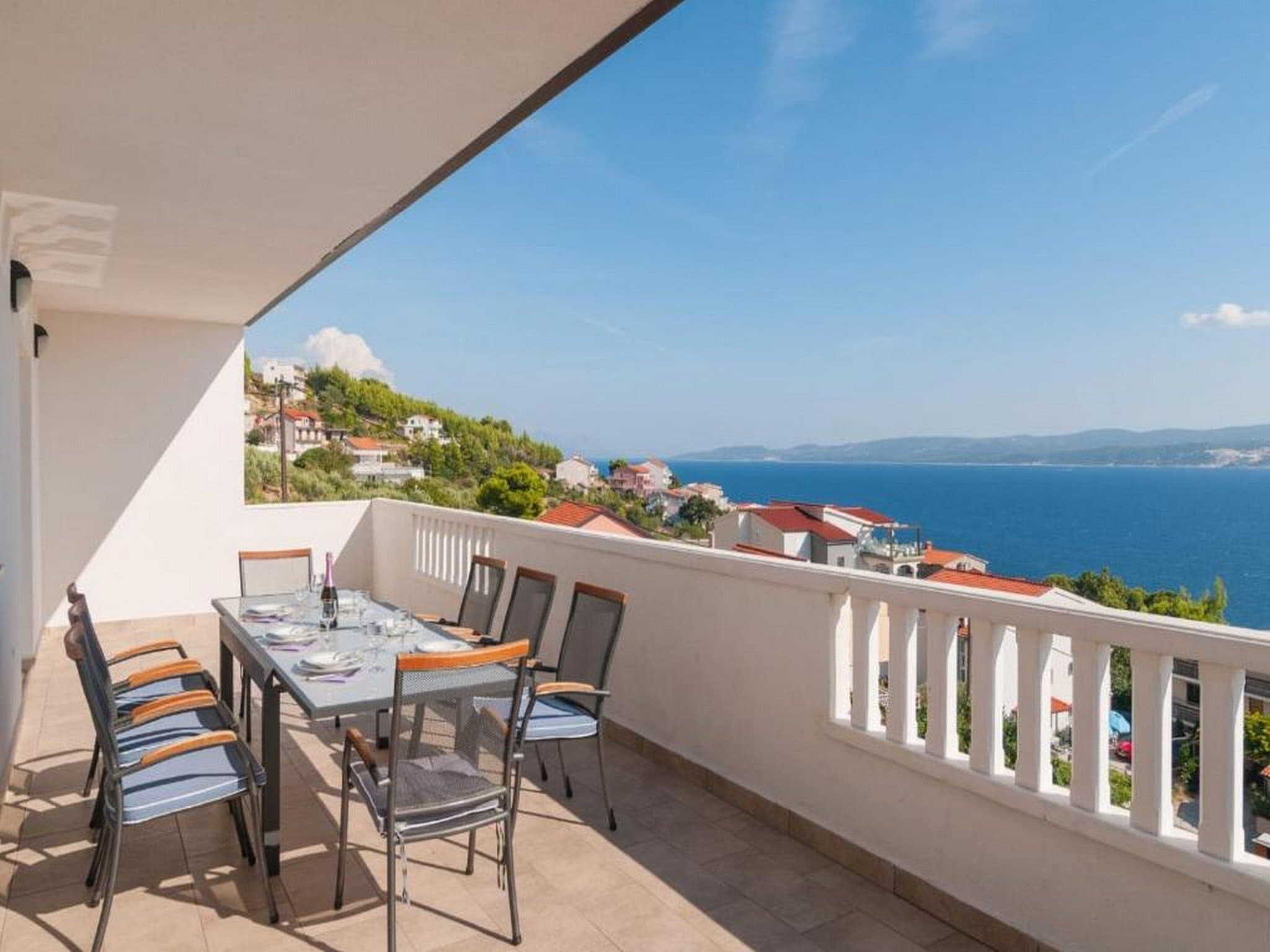 Apartmá Apartment Stipic Omis - Three Bedroom Apartment wi