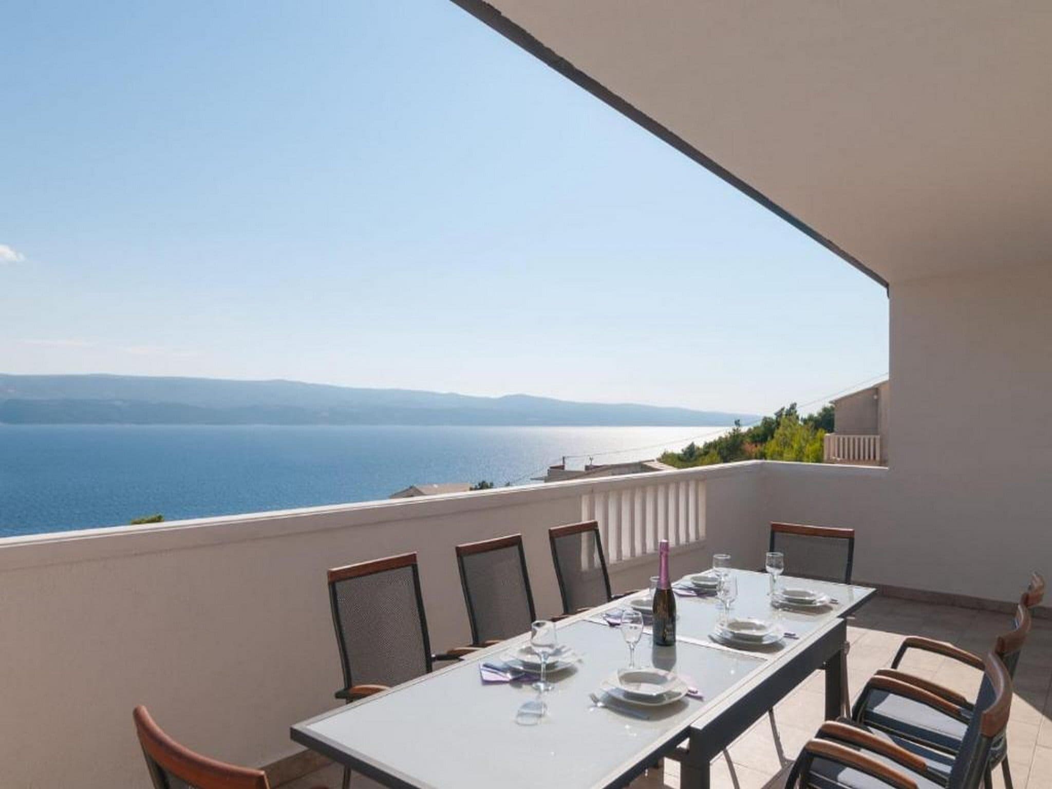 Apartmá Apartment Stipic Omis - Three Bedroom Apartment wi