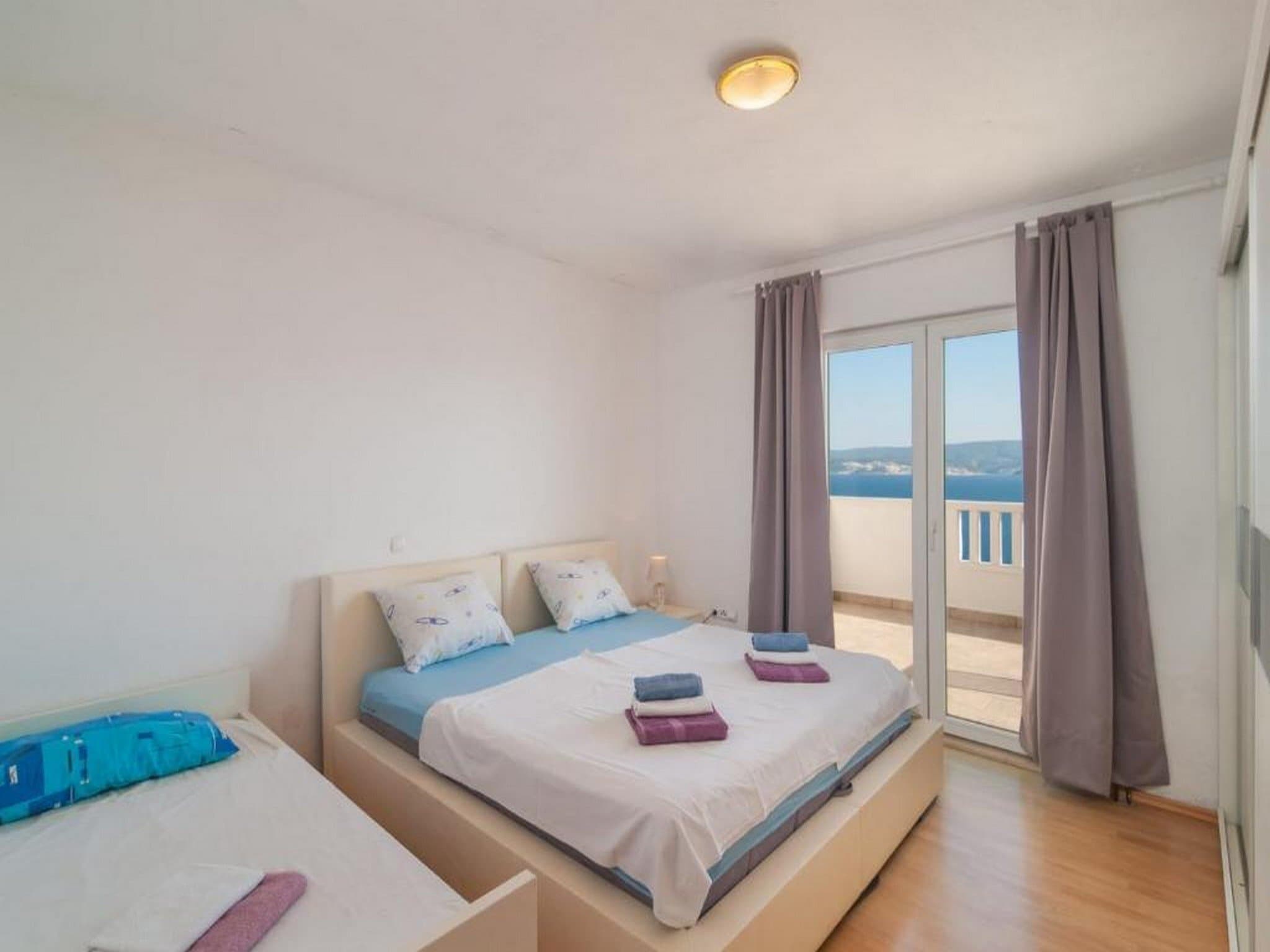 Apartmá Apartment Stipic Omis - Three Bedroom Apartment wi