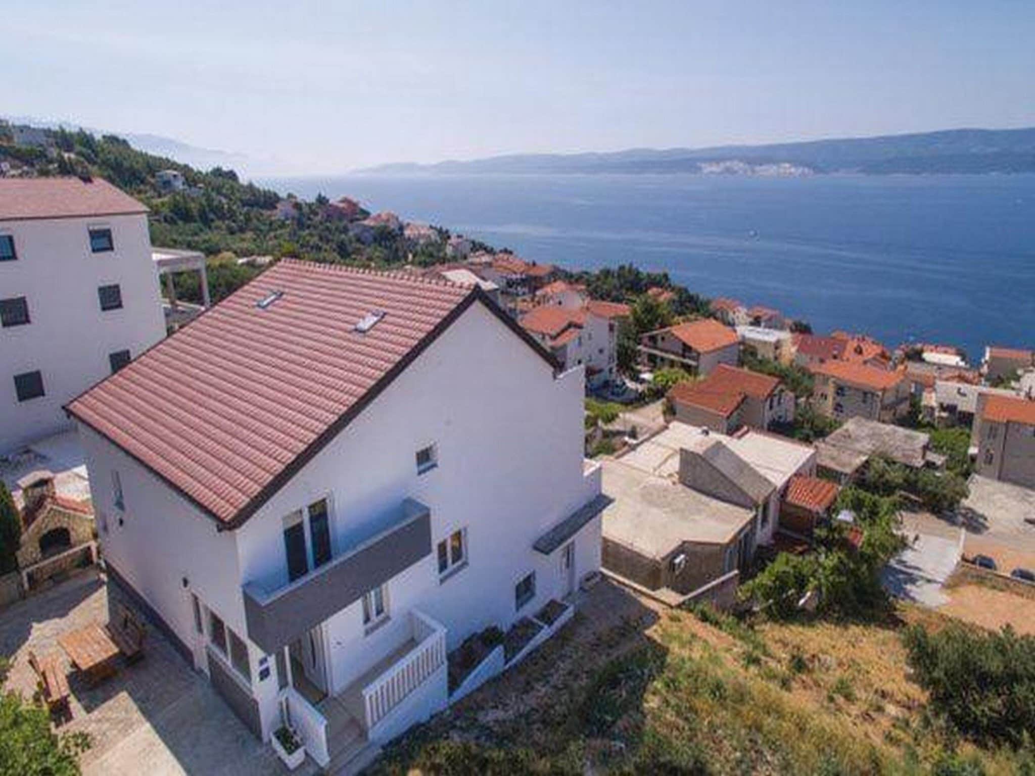 Apartmá Apartment Stipic Omis - Three Bedroom Apartment wi