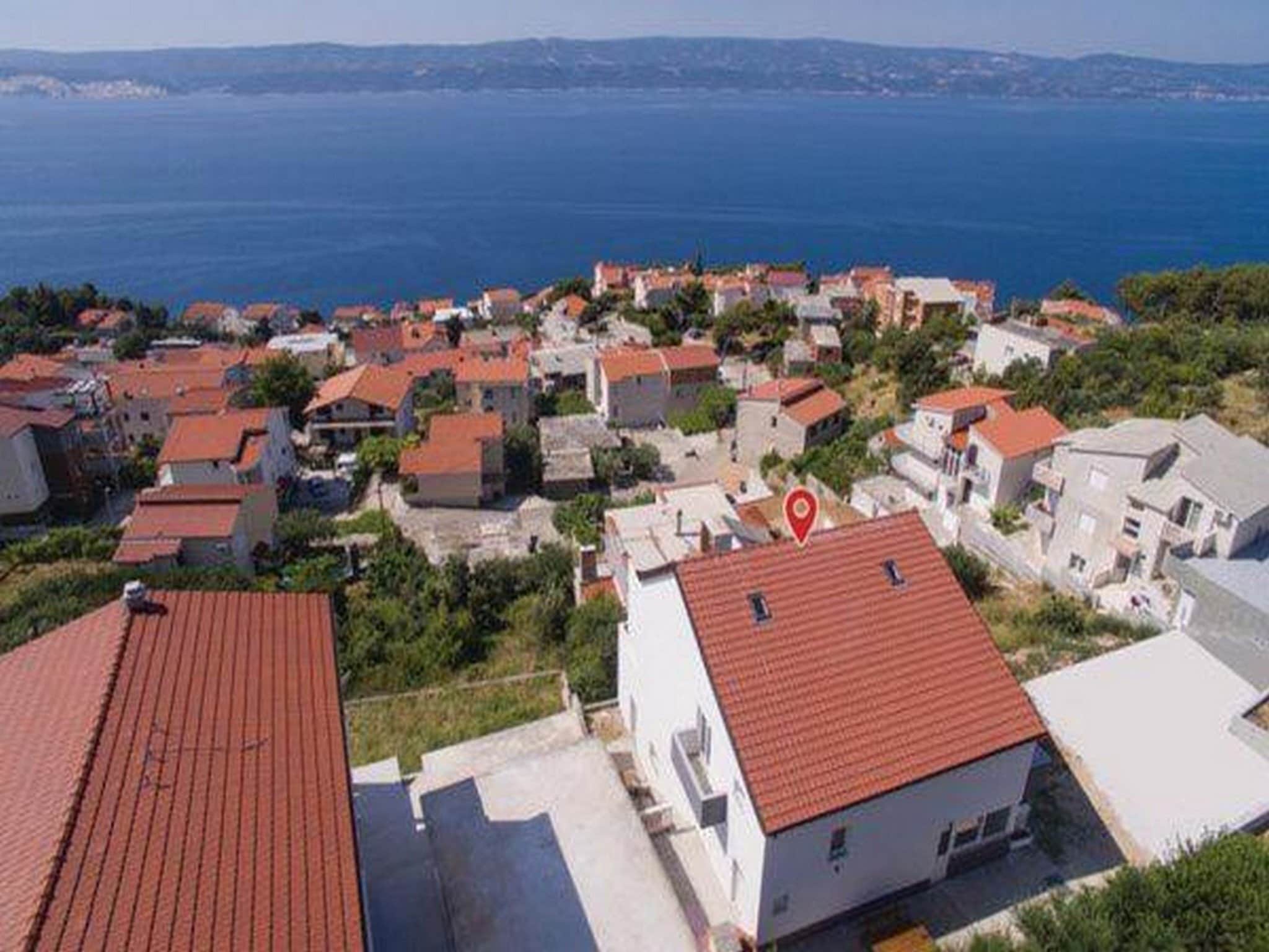 Apartmá Apartment Stipic Omis - Three Bedroom Apartment wi