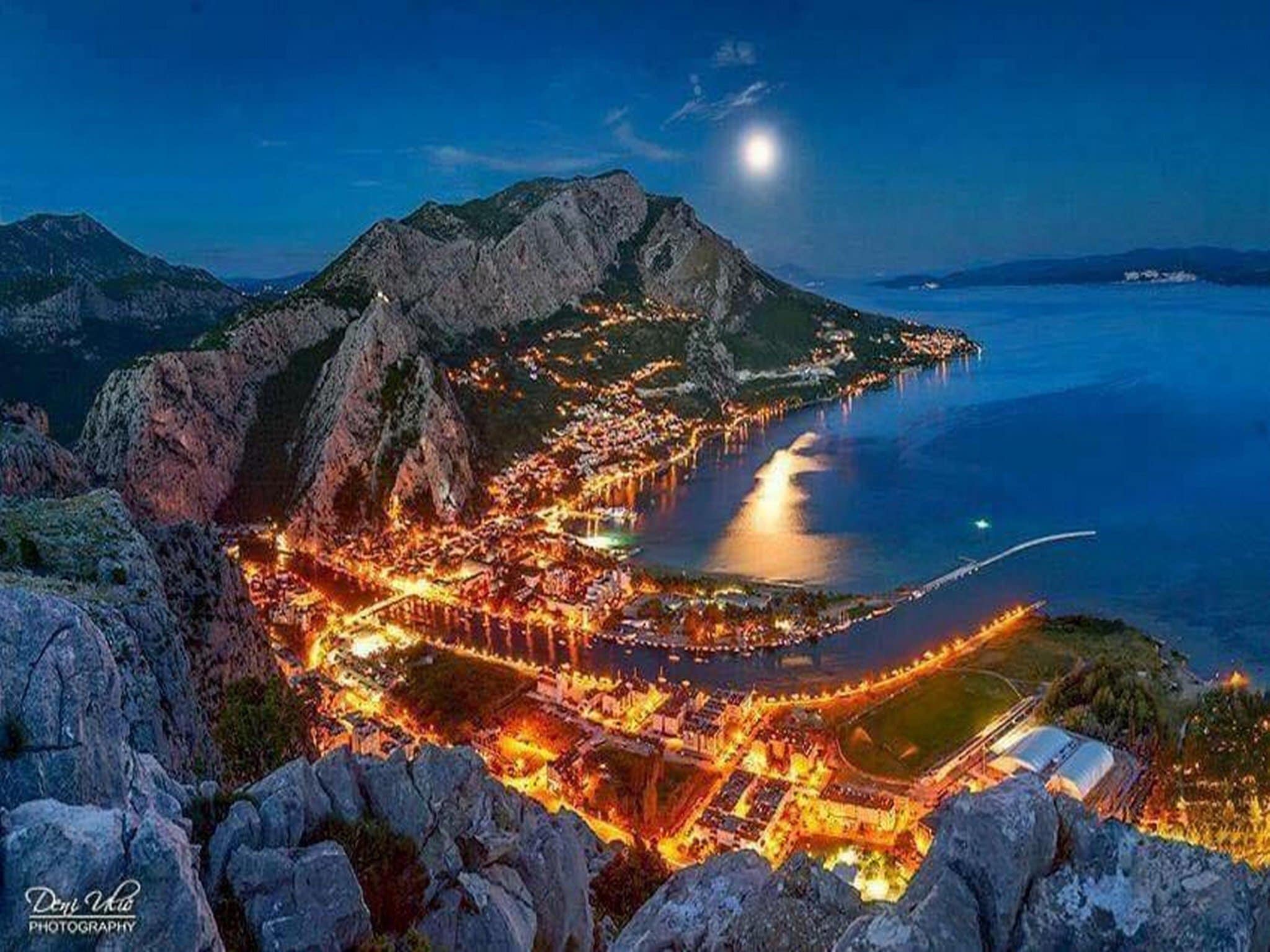 Apartmá Apartment Stipic Omis - Three Bedroom Apartment wi