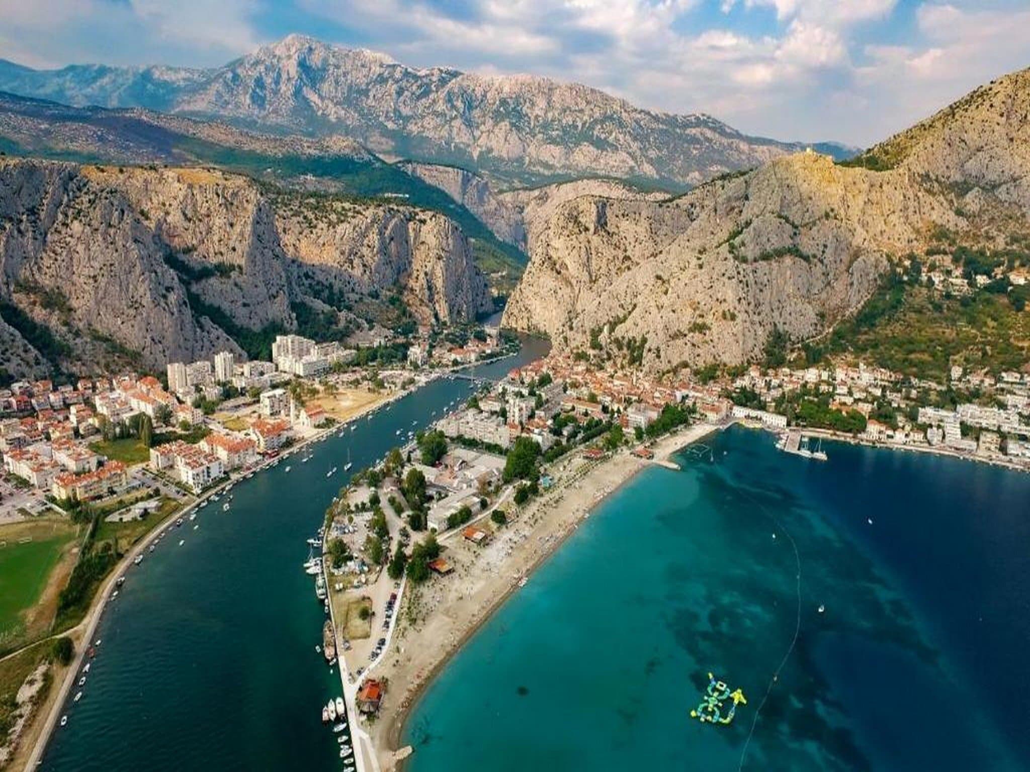 Apartmá Apartment Stipic Omis - Three Bedroom Apartment wi