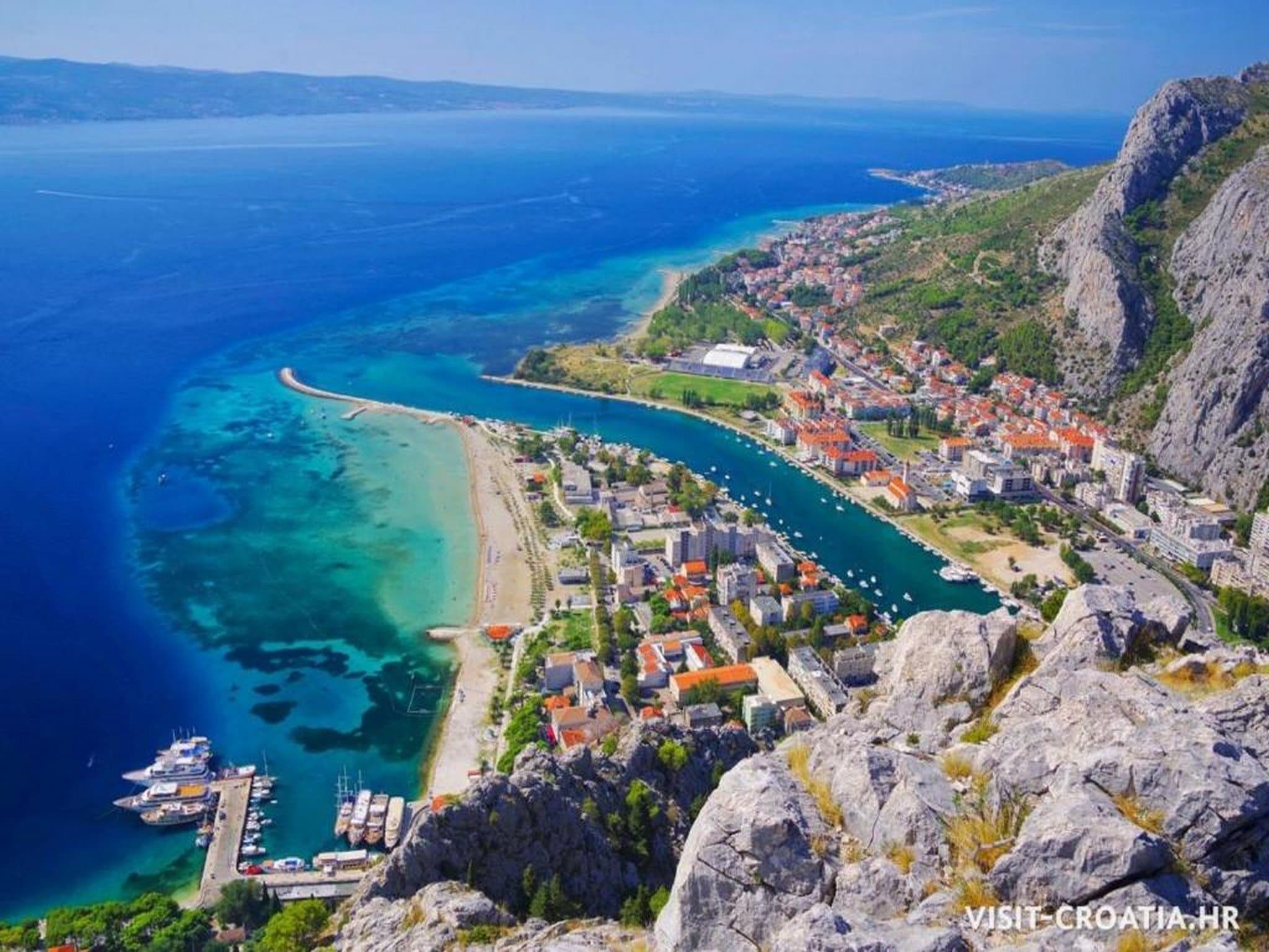 Apartmá Apartment Stipic Omis - Three Bedroom Apartment wi
