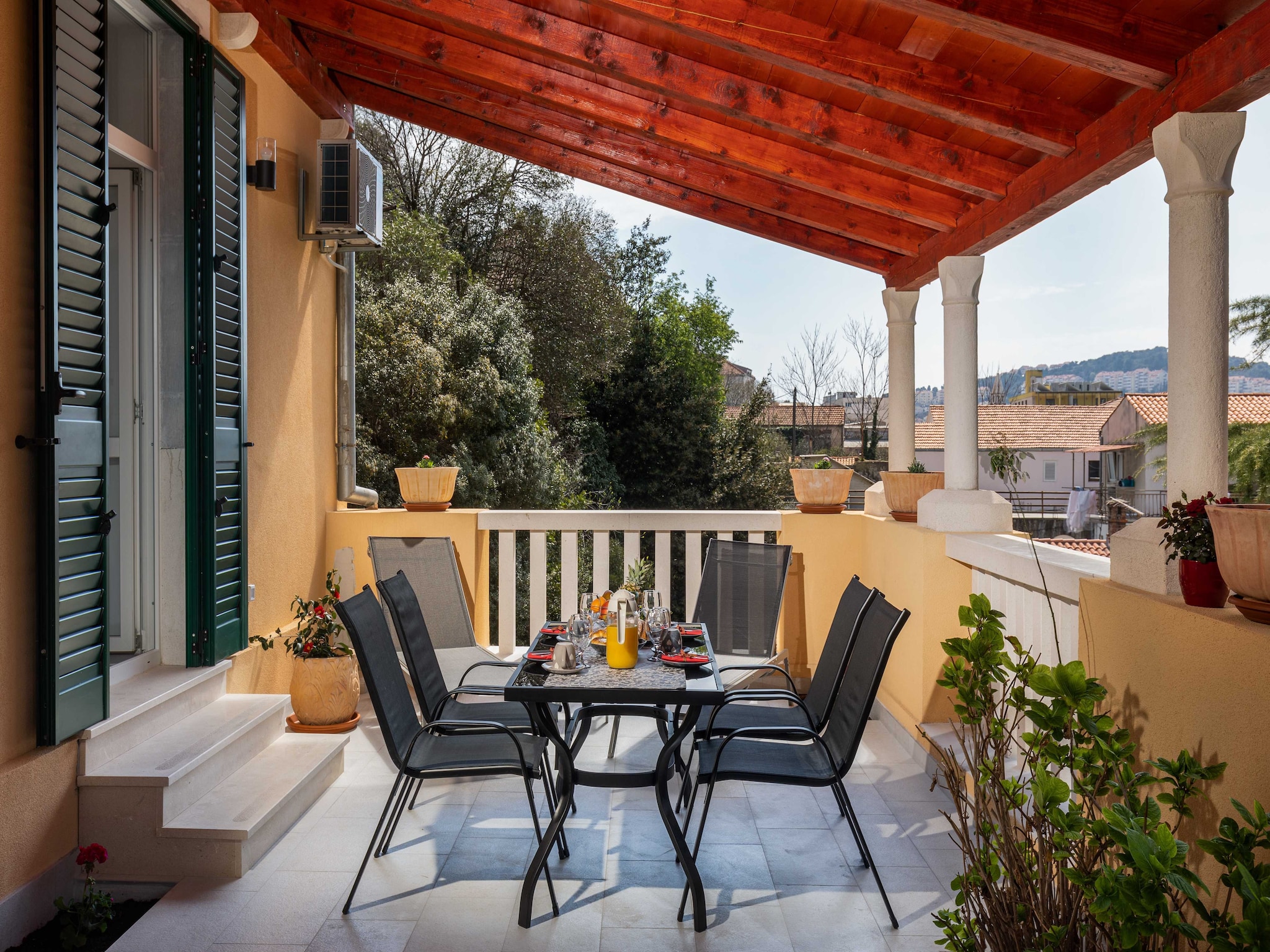 Apartmá Apartment Porat - One Bedroom Apartment with Terra