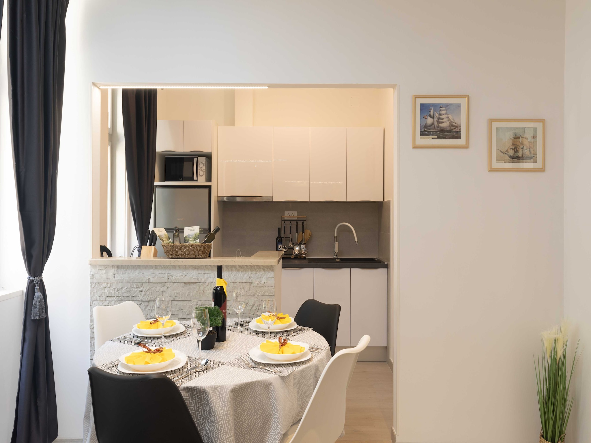 Apartmá Apartment Porat - One Bedroom Apartment with Terra