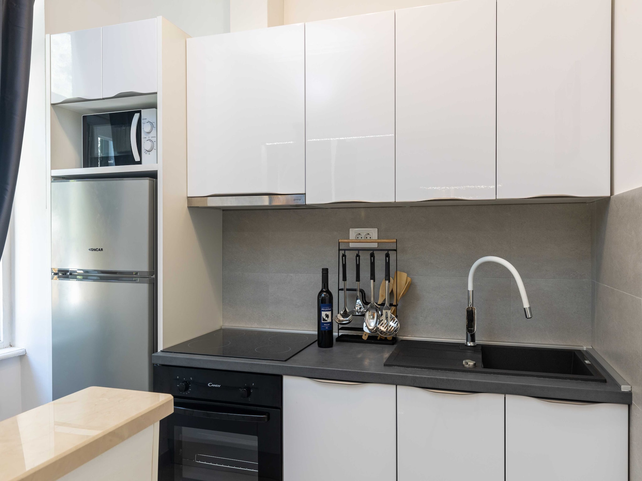 Apartmá Apartment Porat - One Bedroom Apartment with Terra