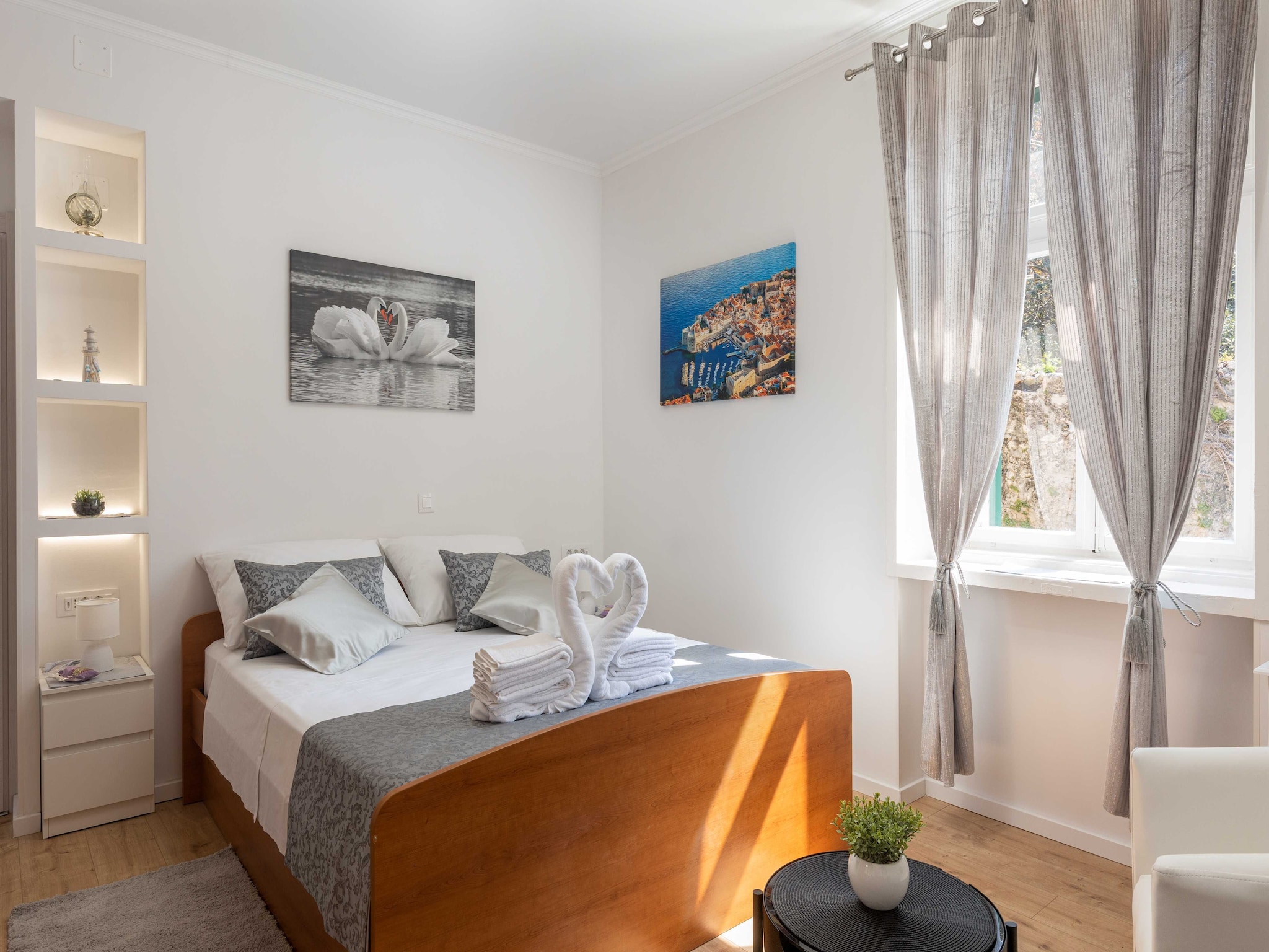 Apartmá Apartment Porat - One Bedroom Apartment with Terra