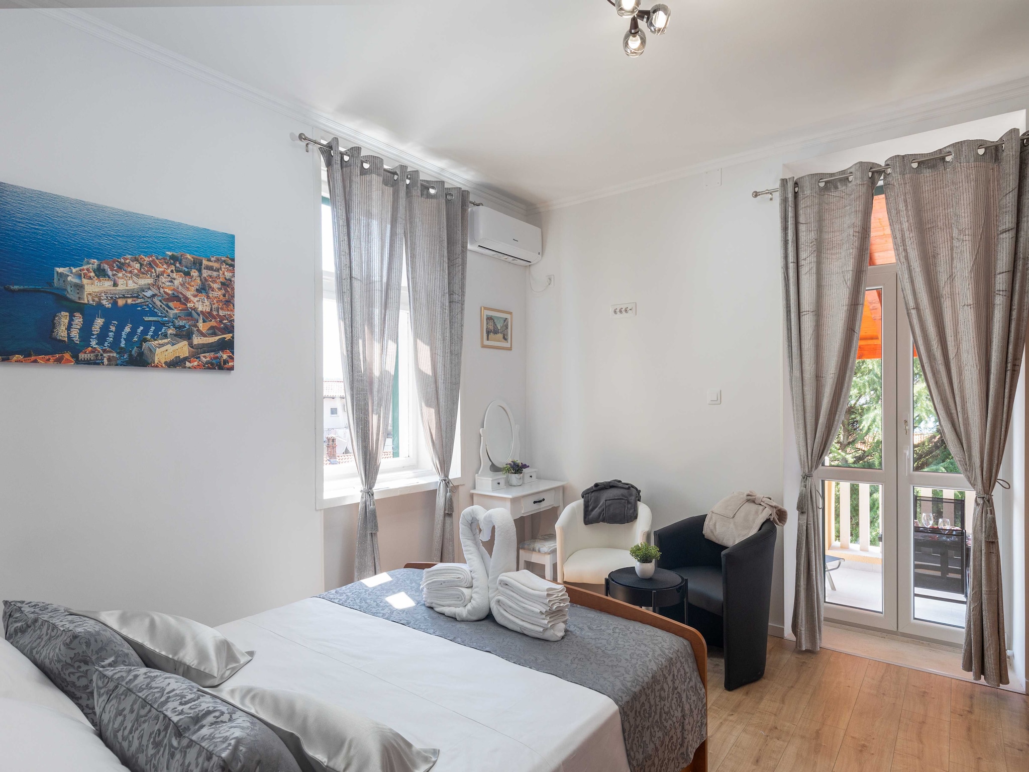 Apartmá Apartment Porat - One Bedroom Apartment with Terra