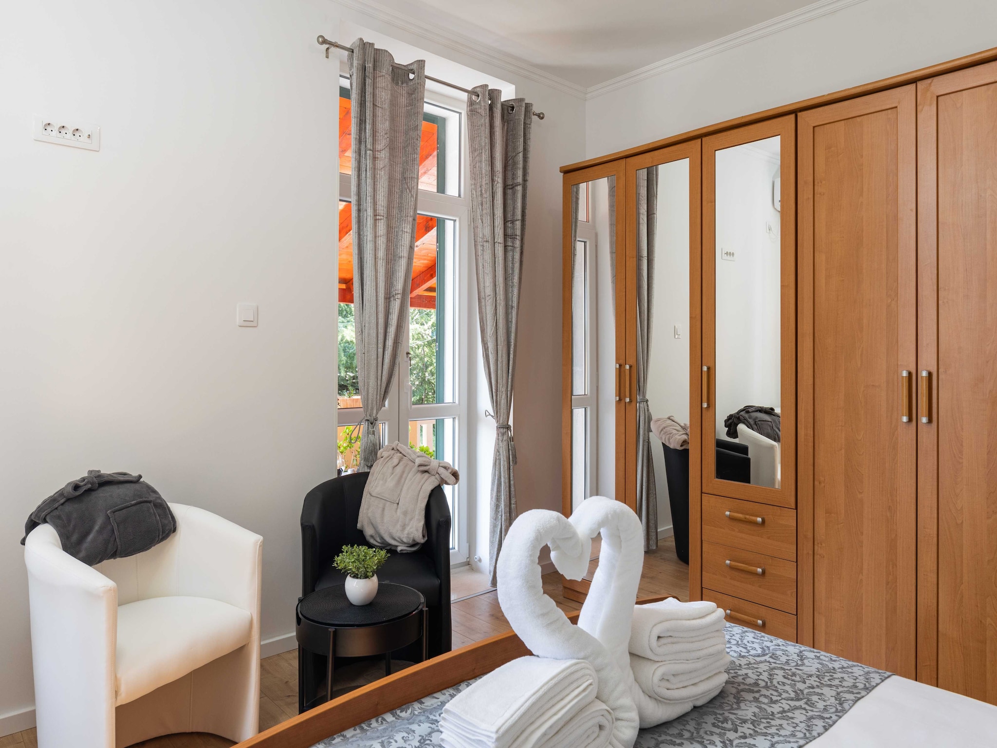 Apartmá Apartment Porat - One Bedroom Apartment with Terra