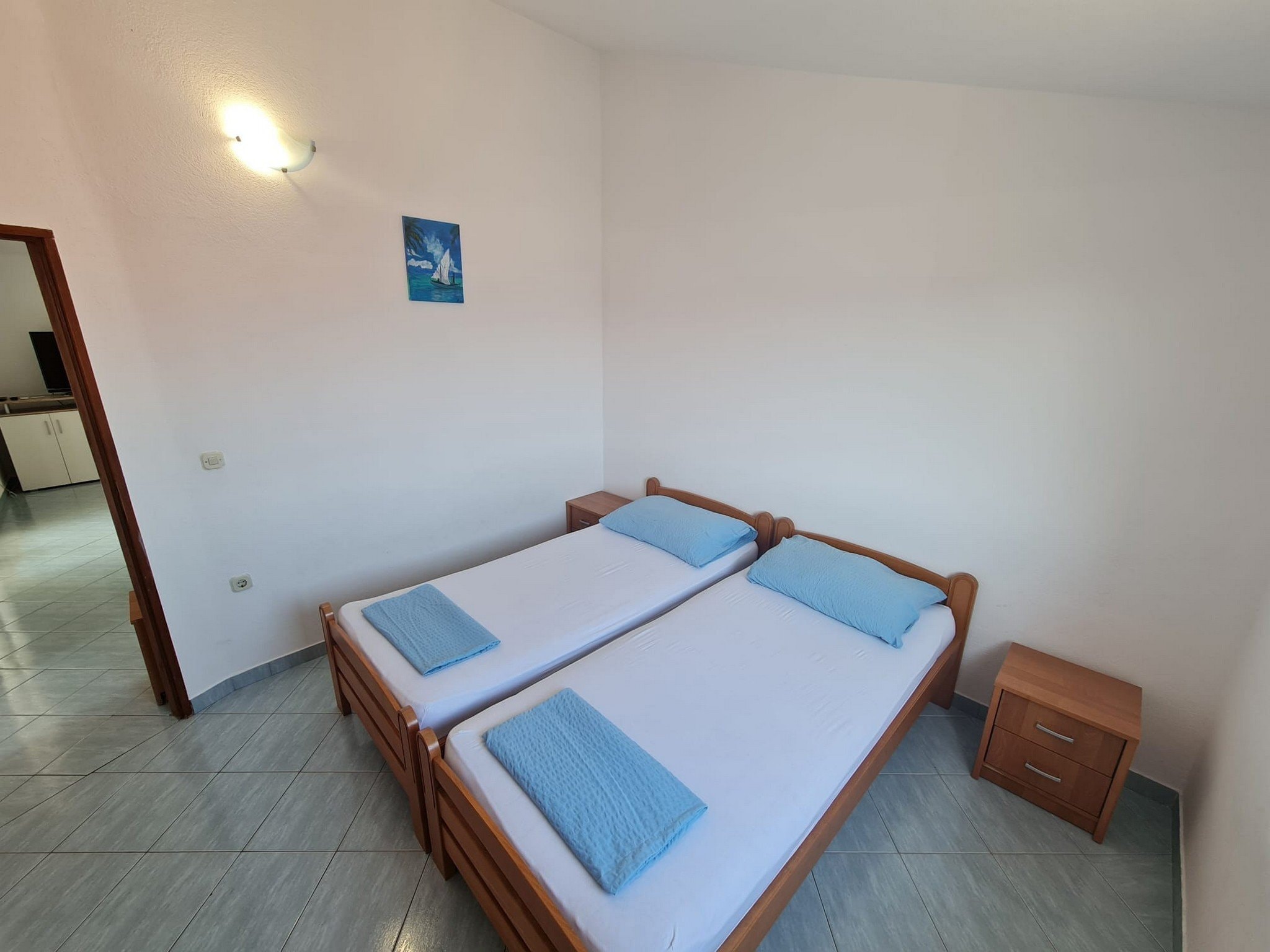Apartmá Apartments Robi - Two Bedroom Apartment with Terra