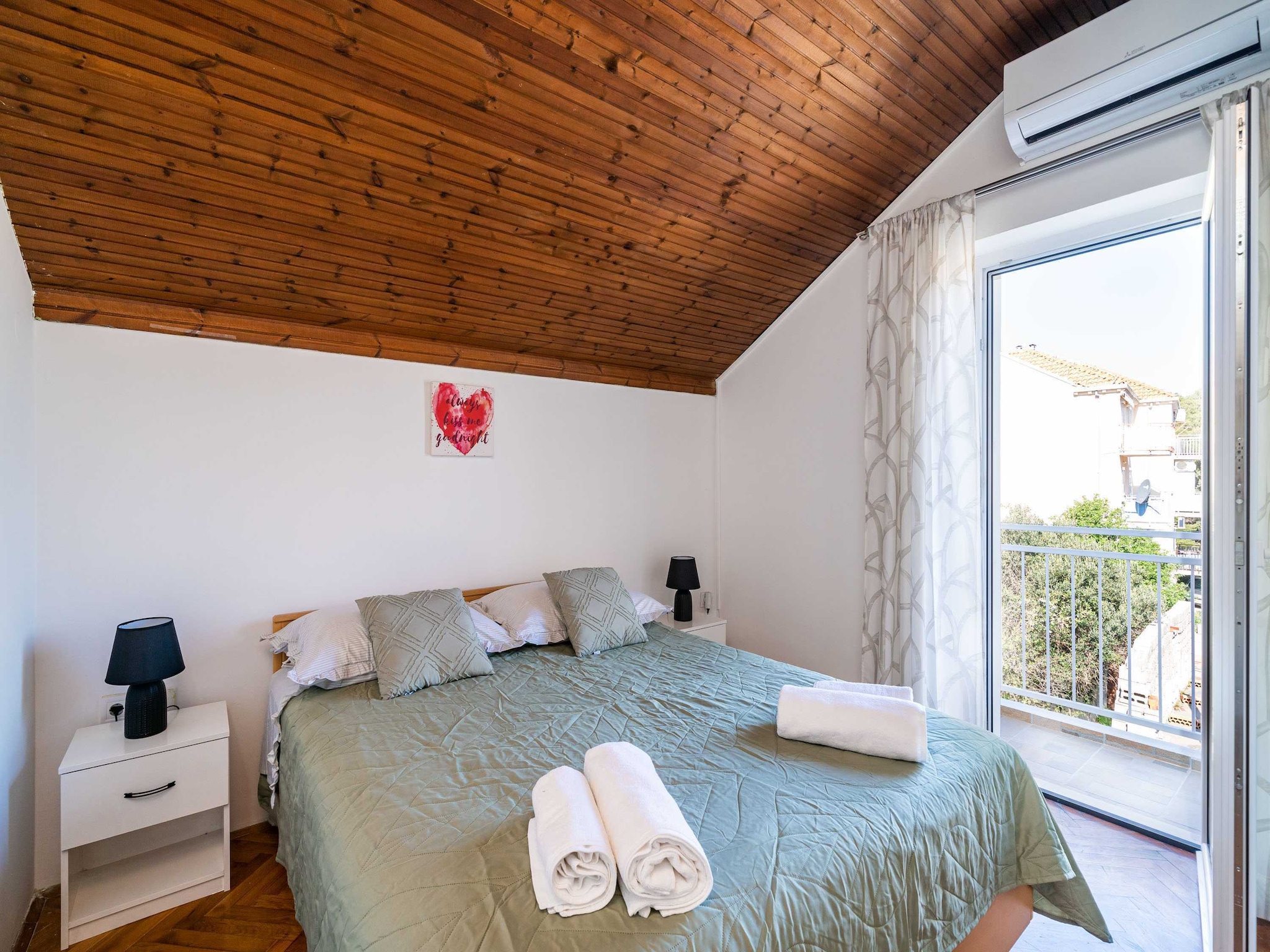 Apartmá Apartment Dorica - One Bedroom Apartment with Terr
