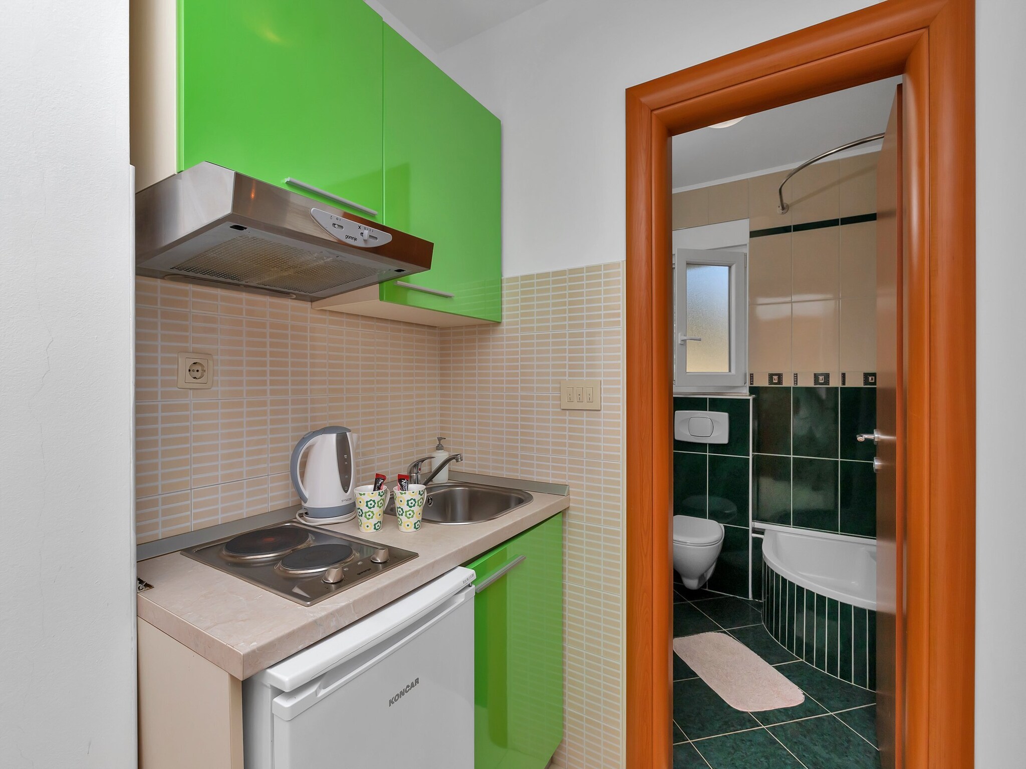 Ferienwohnung Apartments Villa Juric - Studio Apartment with Bal