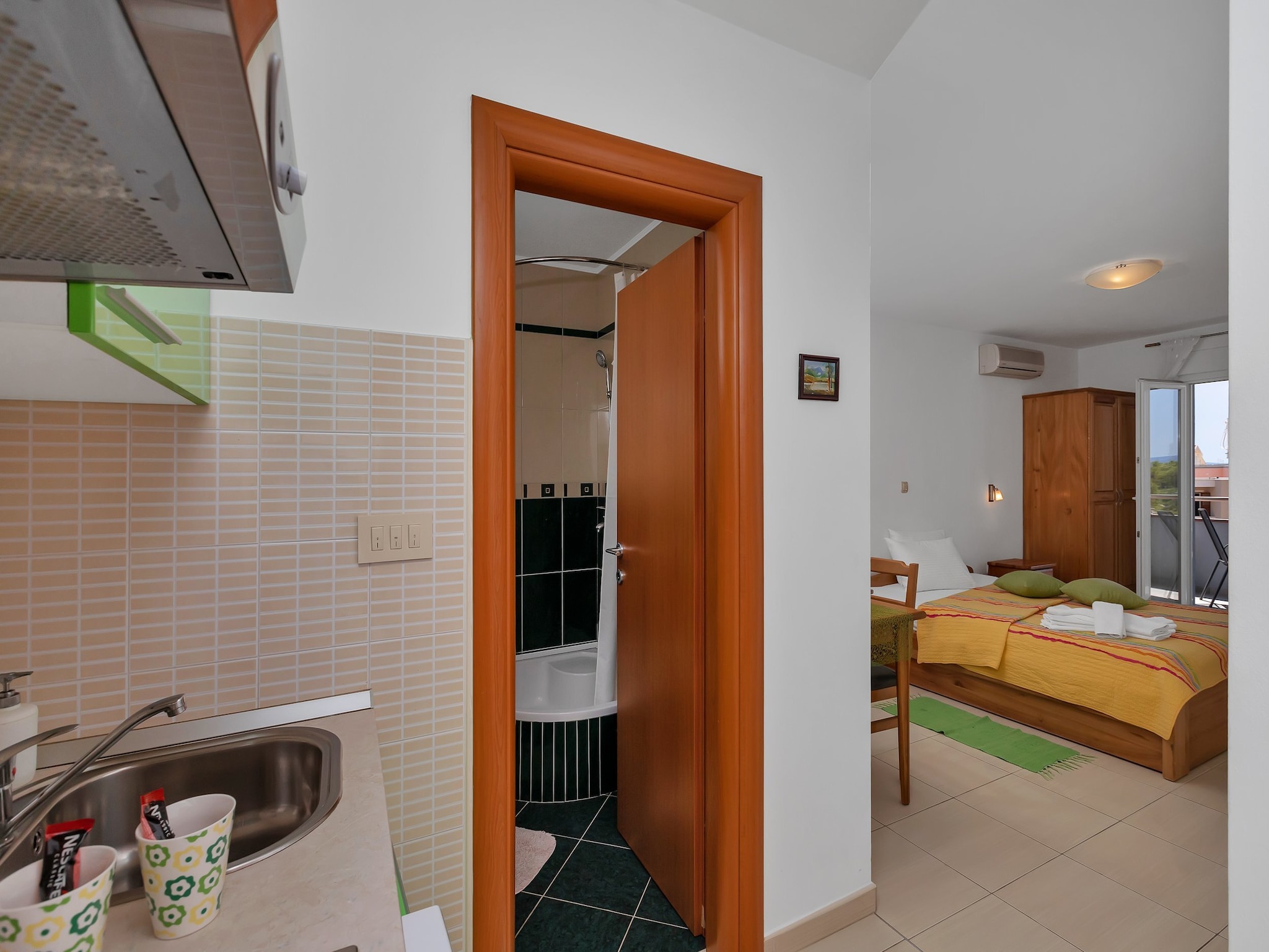 Ferienwohnung Apartments Villa Juric - Studio Apartment with Bal