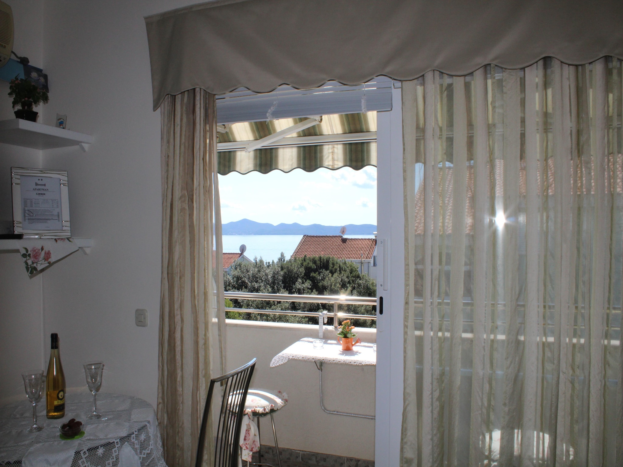 Apartmá Cozy apartment in Zadar - Kozino with seaview