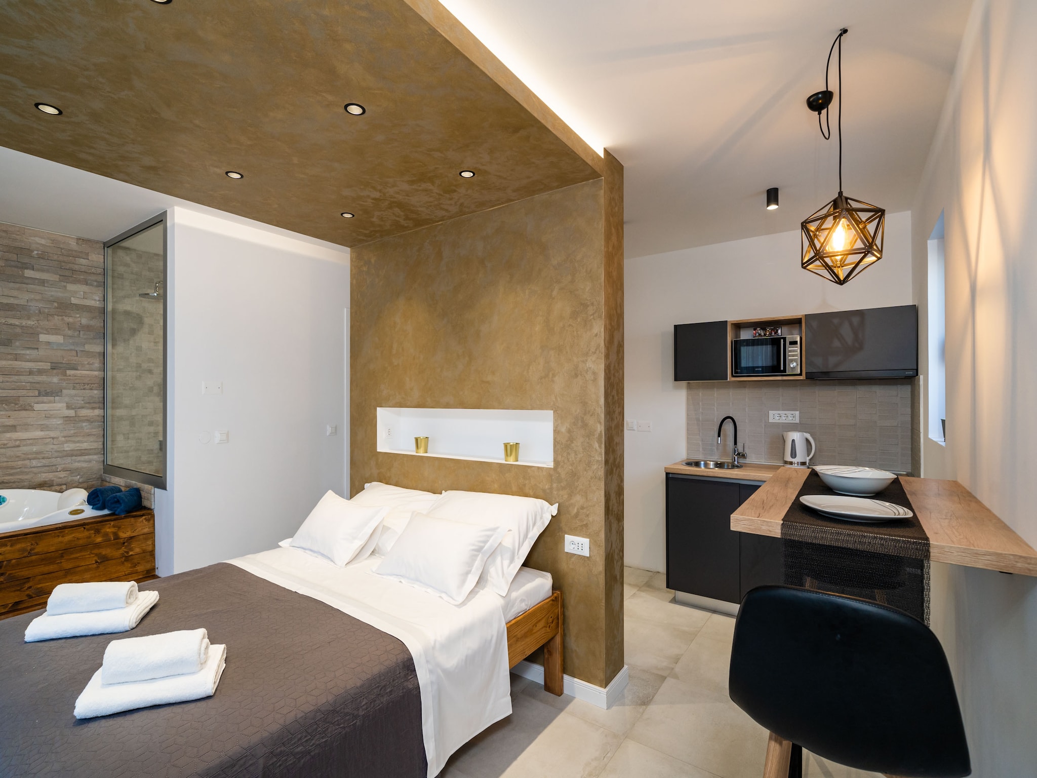 Apartmá Apartments Villa Arcadia - Studio Apartment with H
