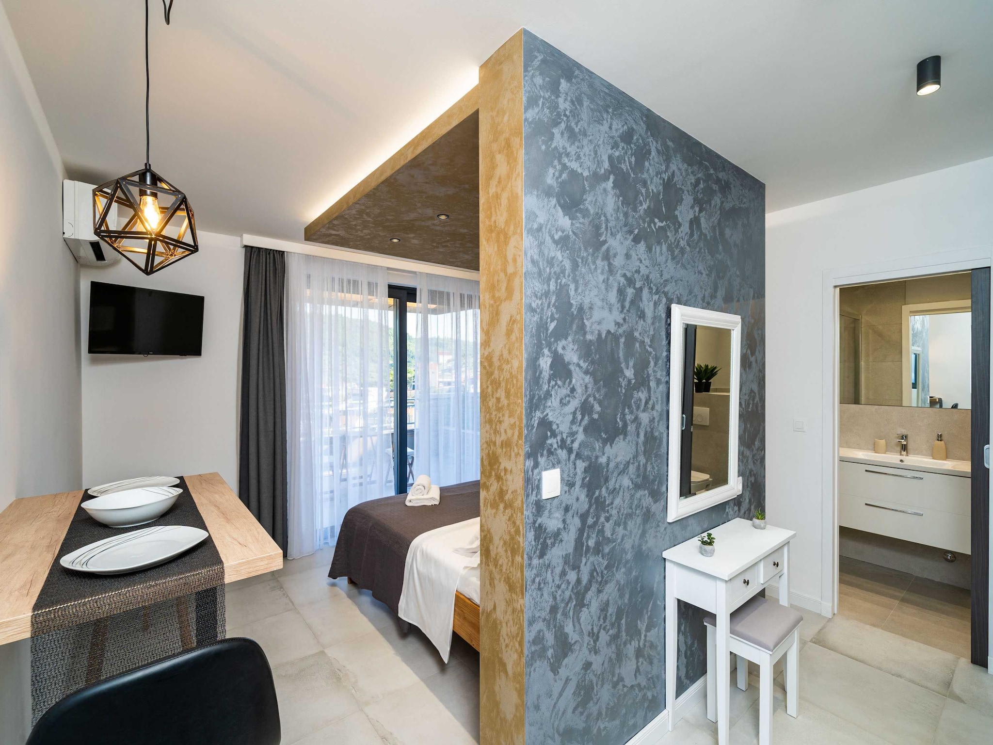 Apartmá Apartments Villa Arcadia - Studio Apartment with H