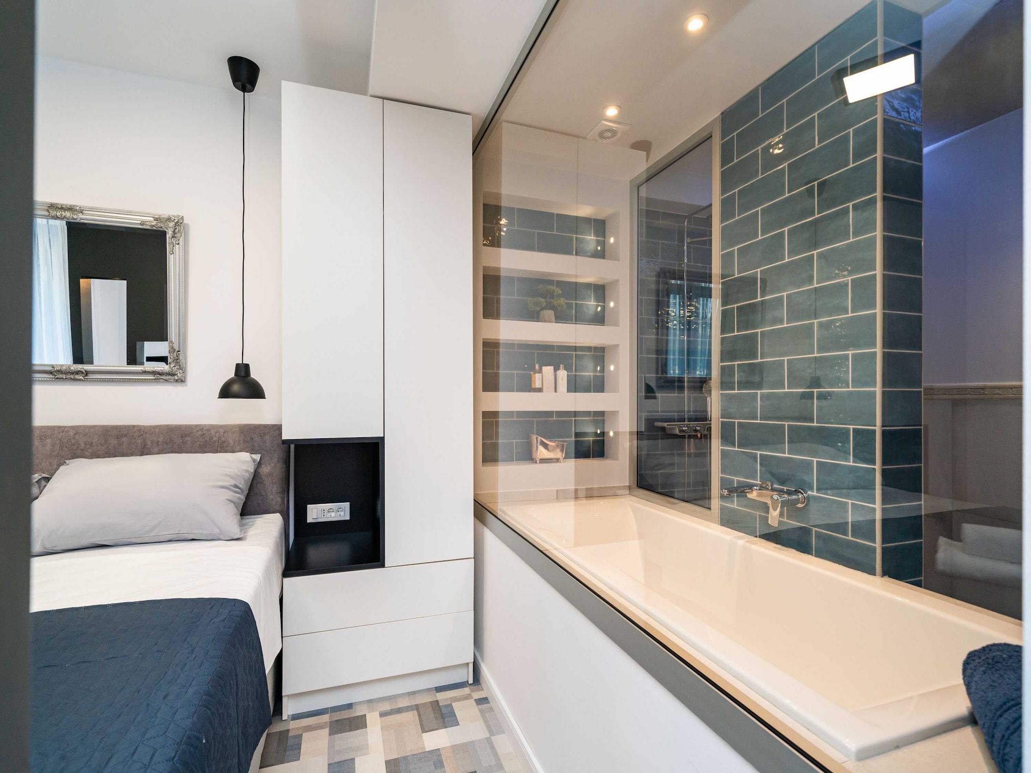 Apartmá Apartments Villa Arcadia - Studio Apartment with T
