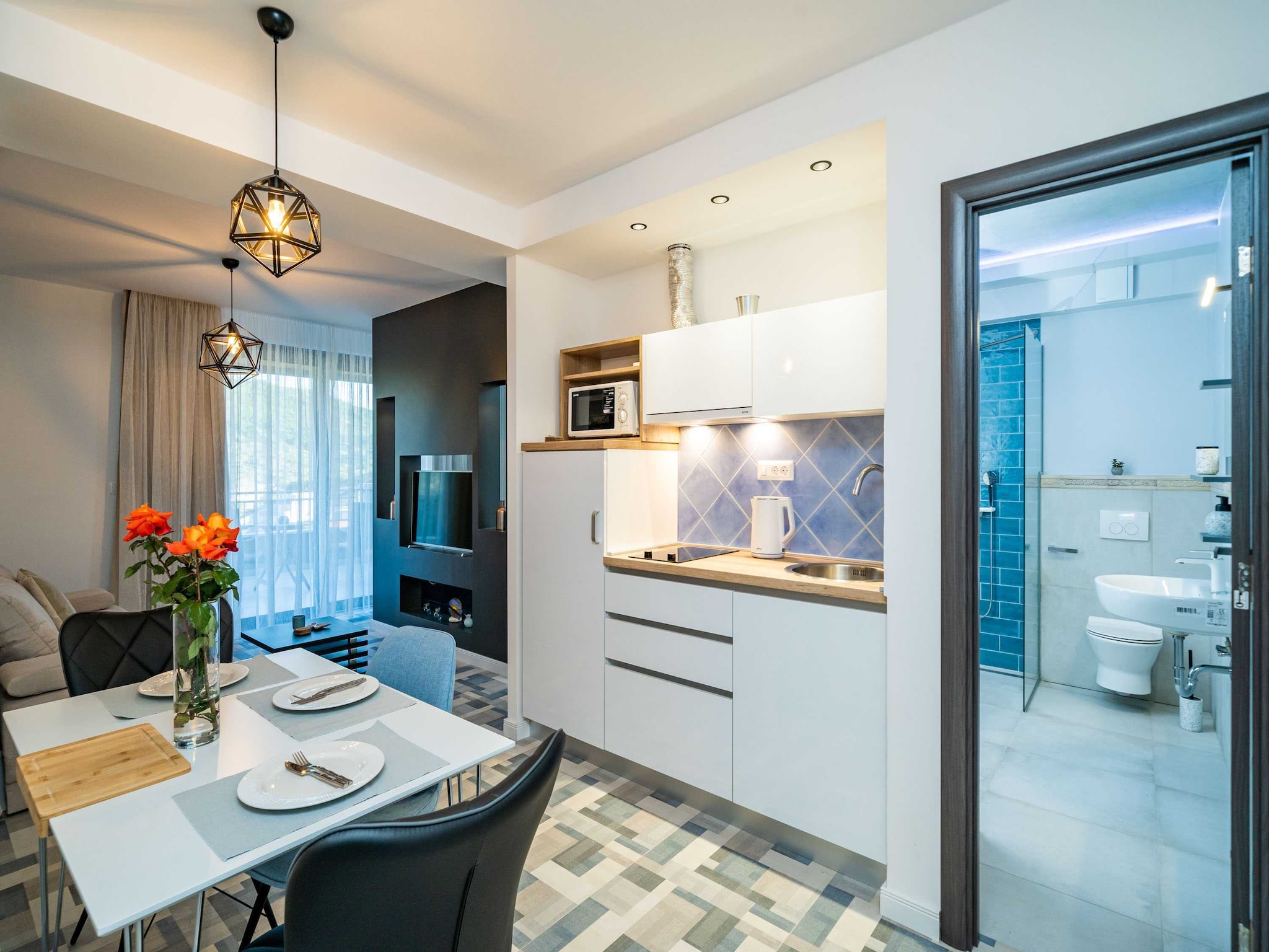 Apartmá Apartments Villa Arcadia - Studio Apartment with T