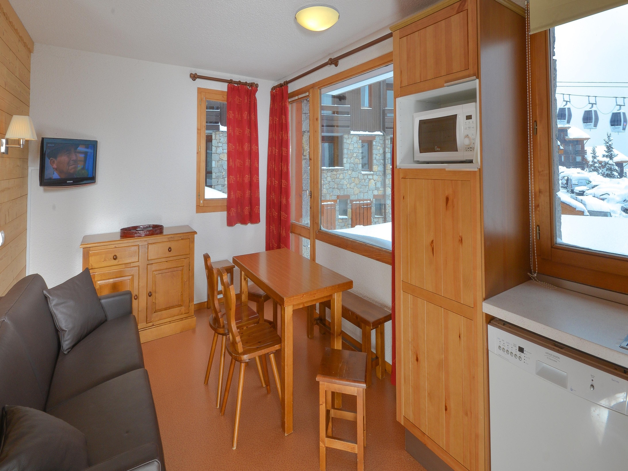 Ferienwohnung Res Le Fontany - Méribel Mottaret // Apt 1 pc