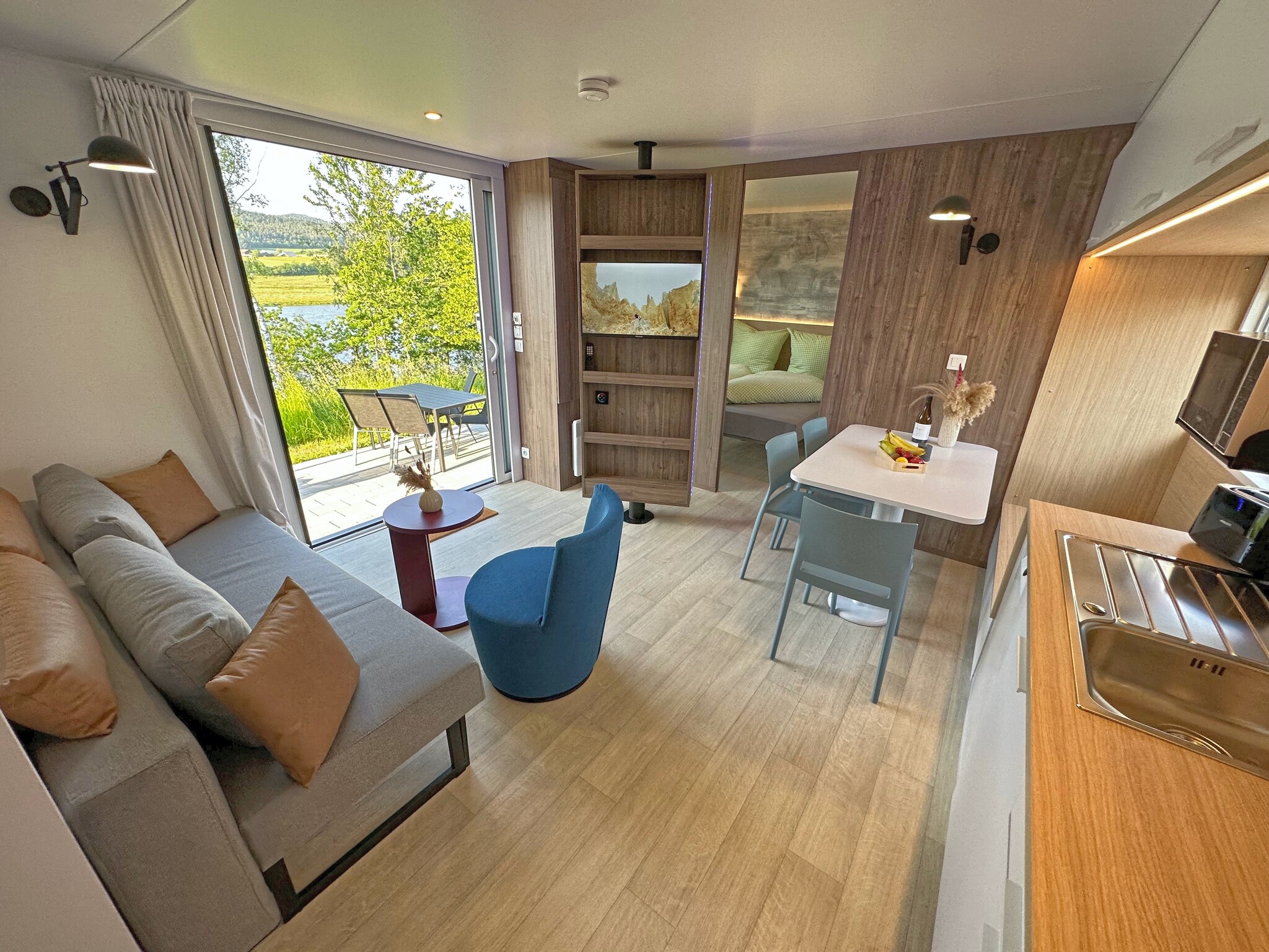   FERIENDORF SEEBLICK - Tiny Chalet am Eixendorfer S