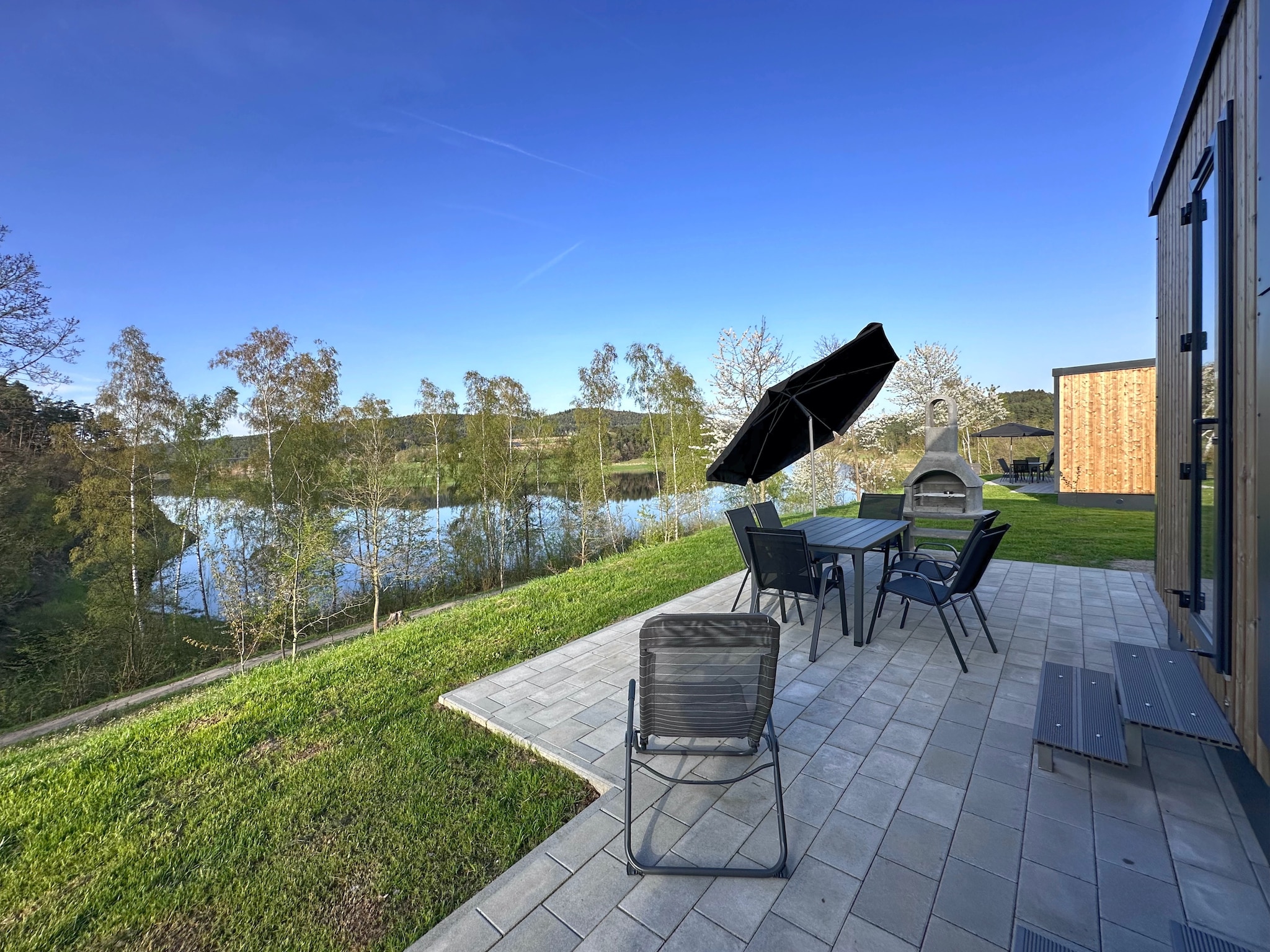   FERIENDORF SEEBLICK - Tiny Chalet am Eixendorfer S