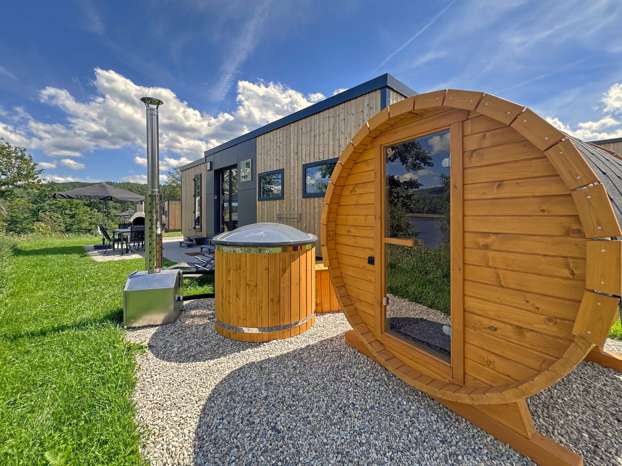  FERIENDORF SEEBLICK - Tiny Chalet am Eixendorfer S