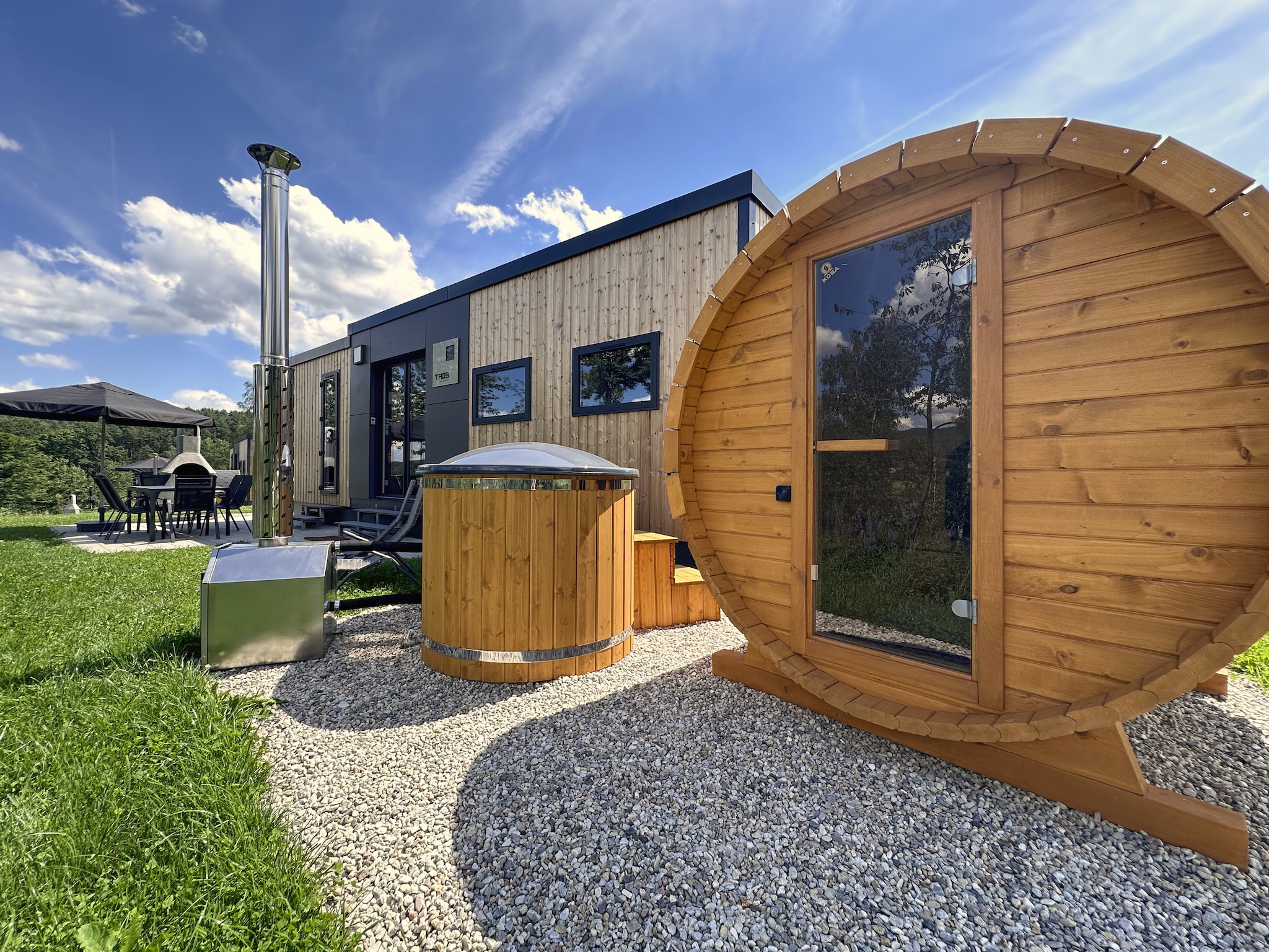  FERIENDORF SEEBLICK - Tiny Chalet am Eixendorfer S