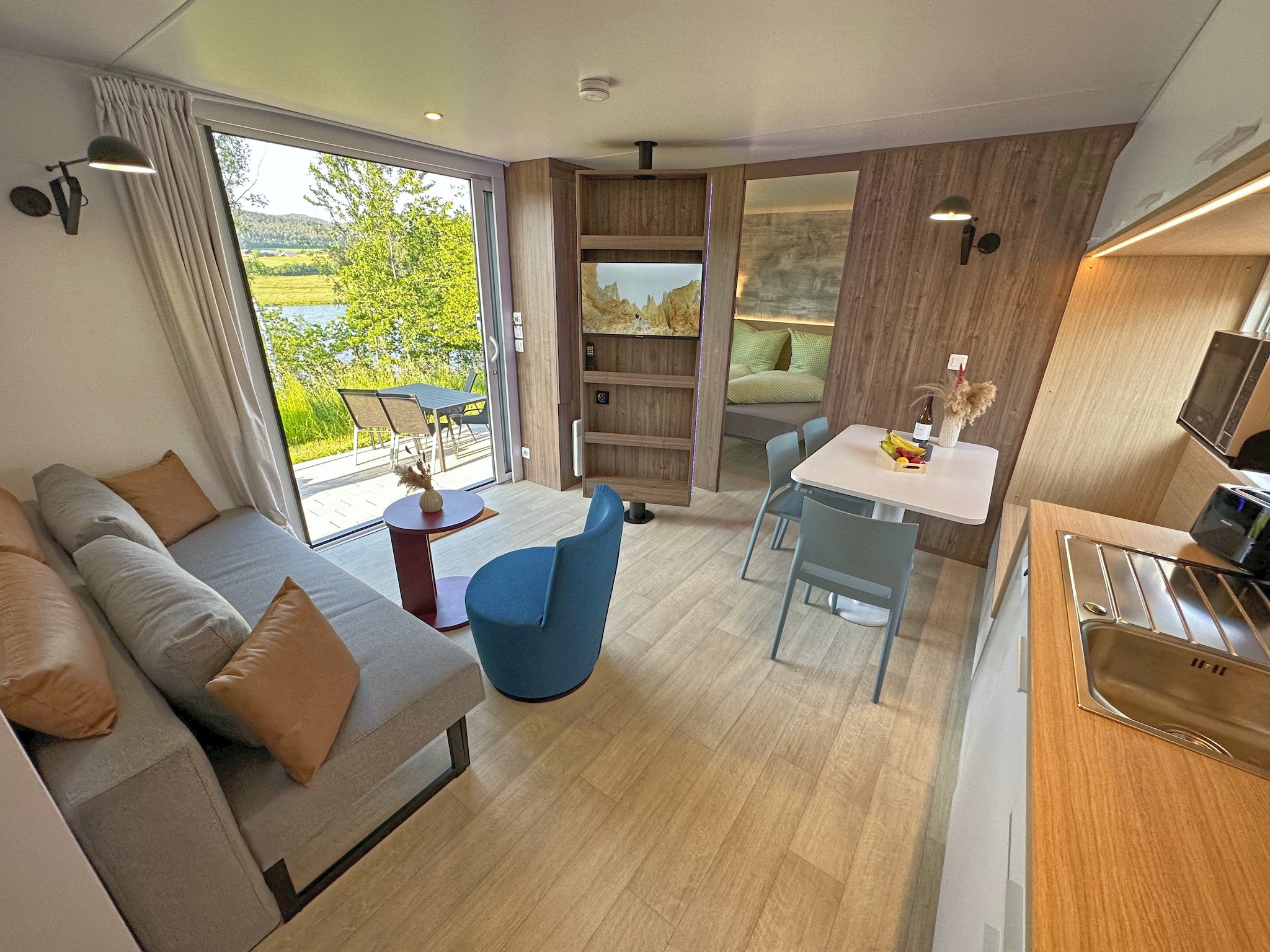   FERIENDORF SEEBLICK - Tiny Chalet am Eixendorfer S
