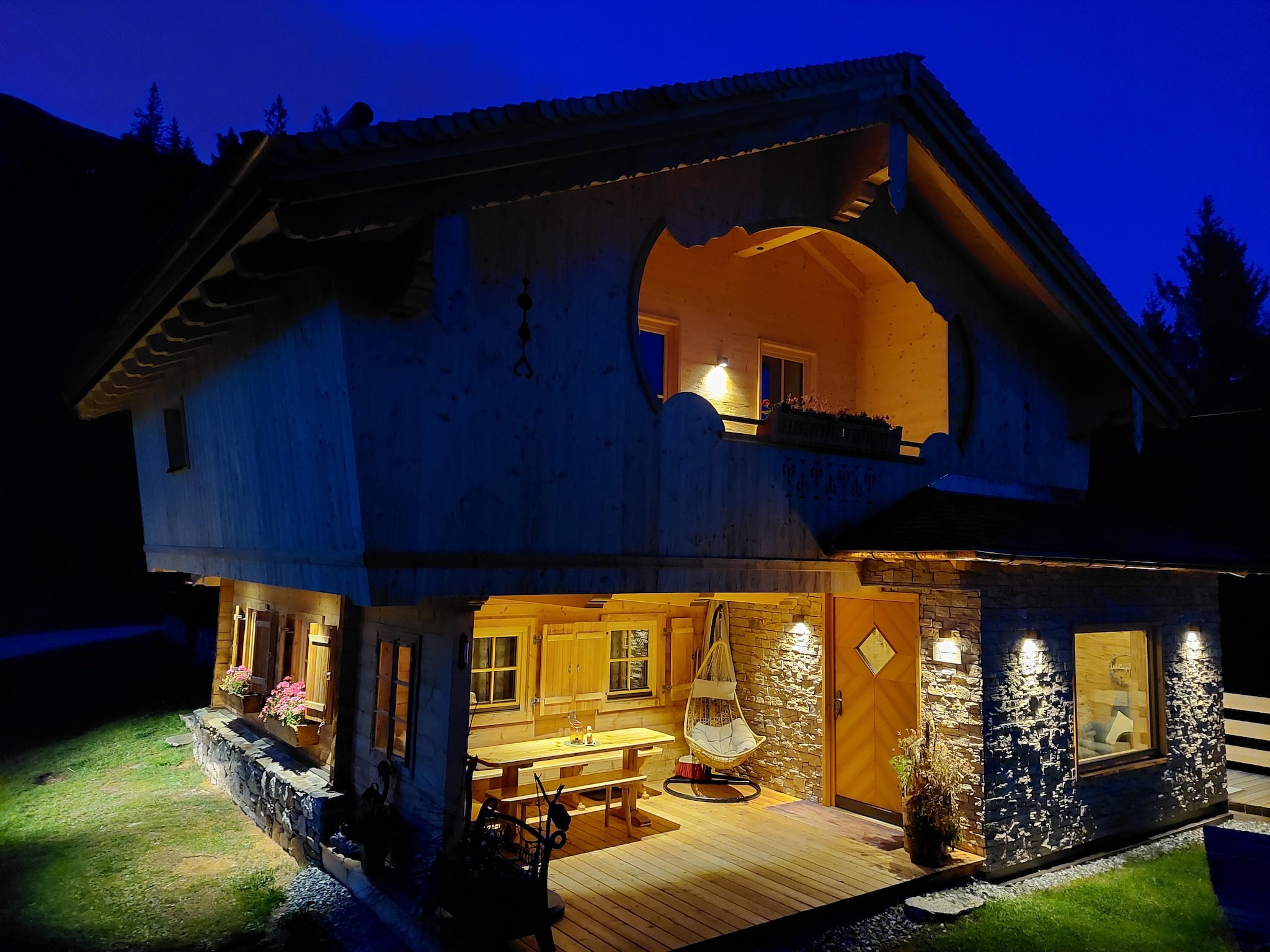 Ferienhaus Chalet Vierlauchen