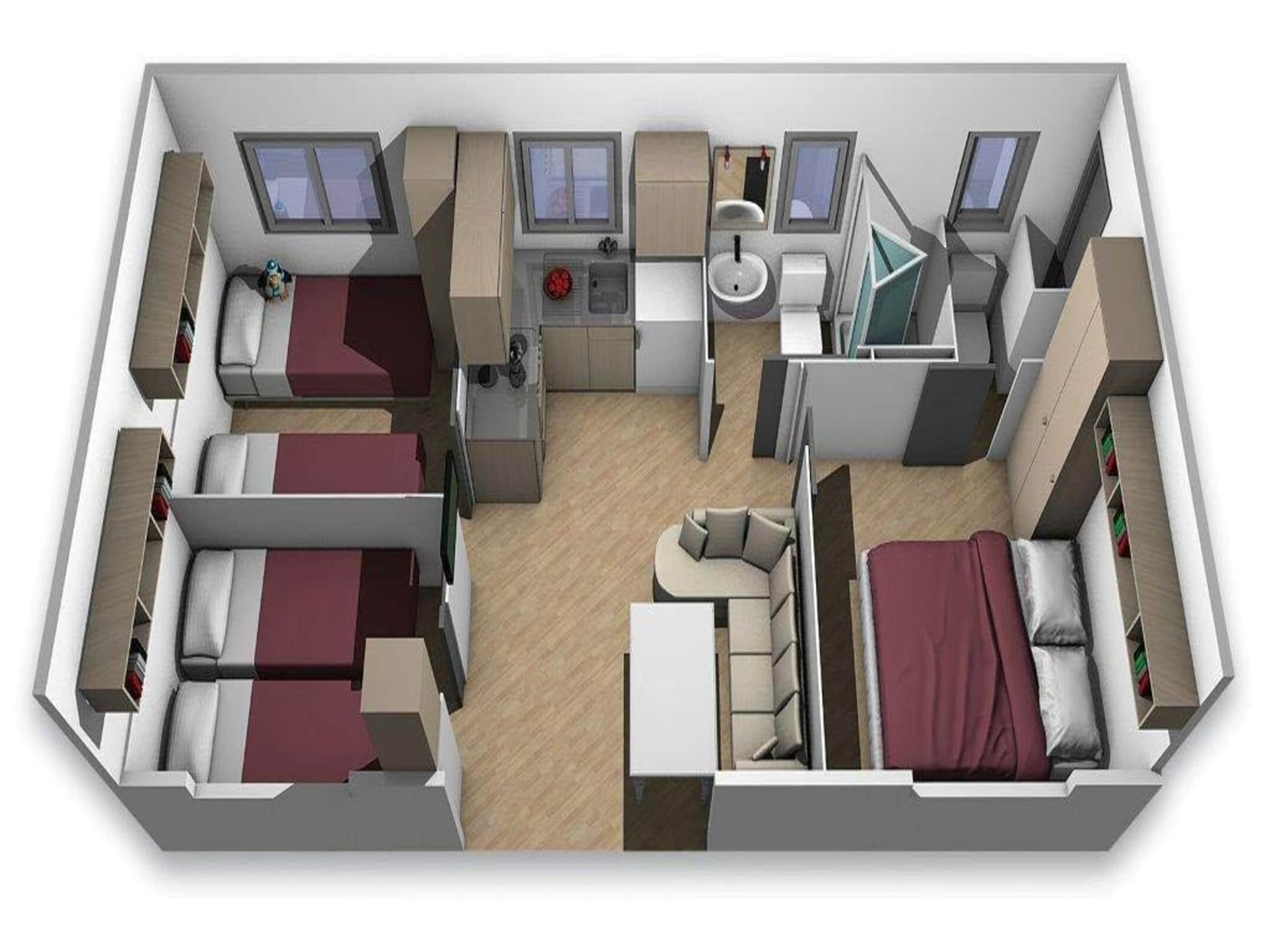 Ferienwohnung Mobile Homes San Francesco Desenzano-Garda Family